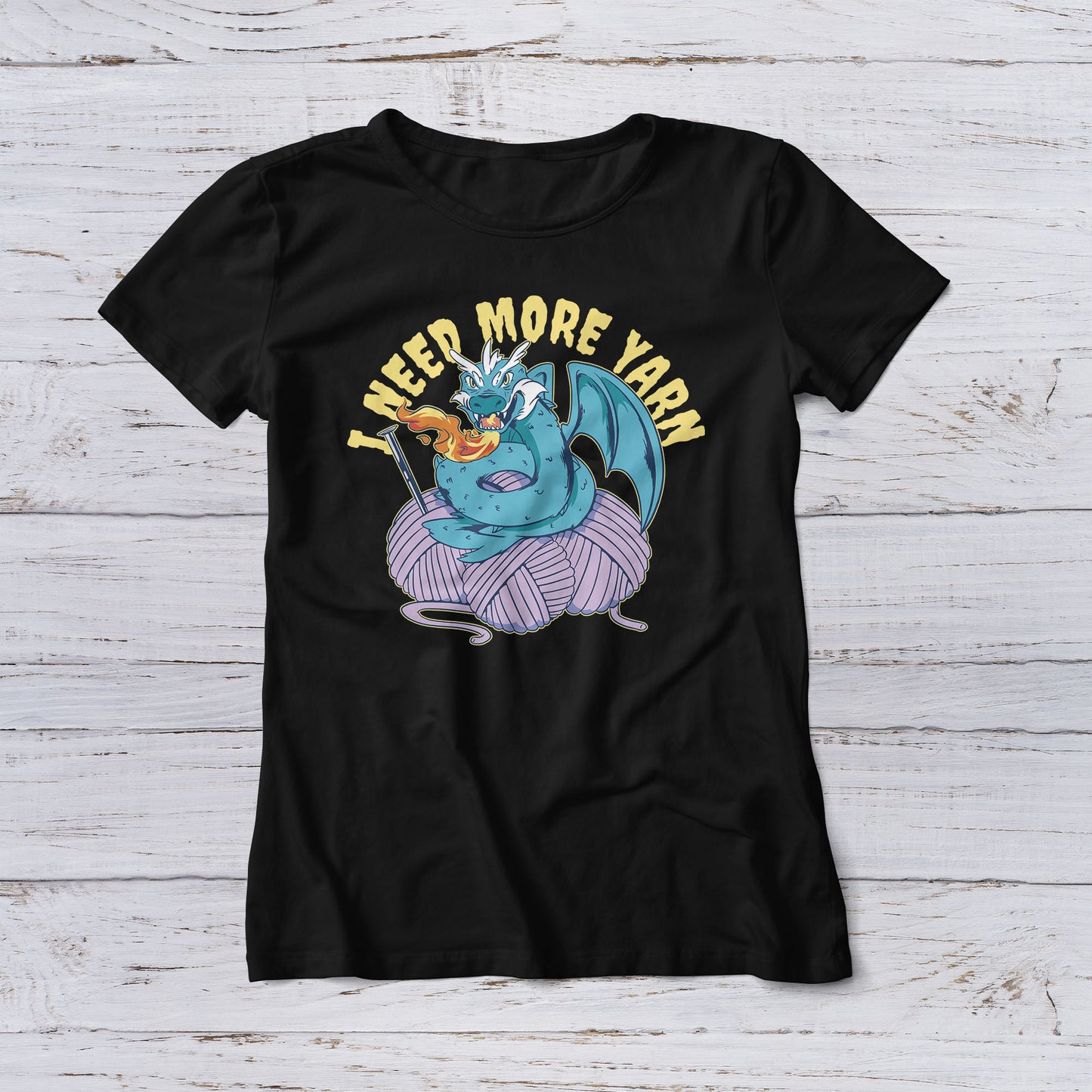 Lootgear - Cartoon World: Need More Yarn T-Shirt
