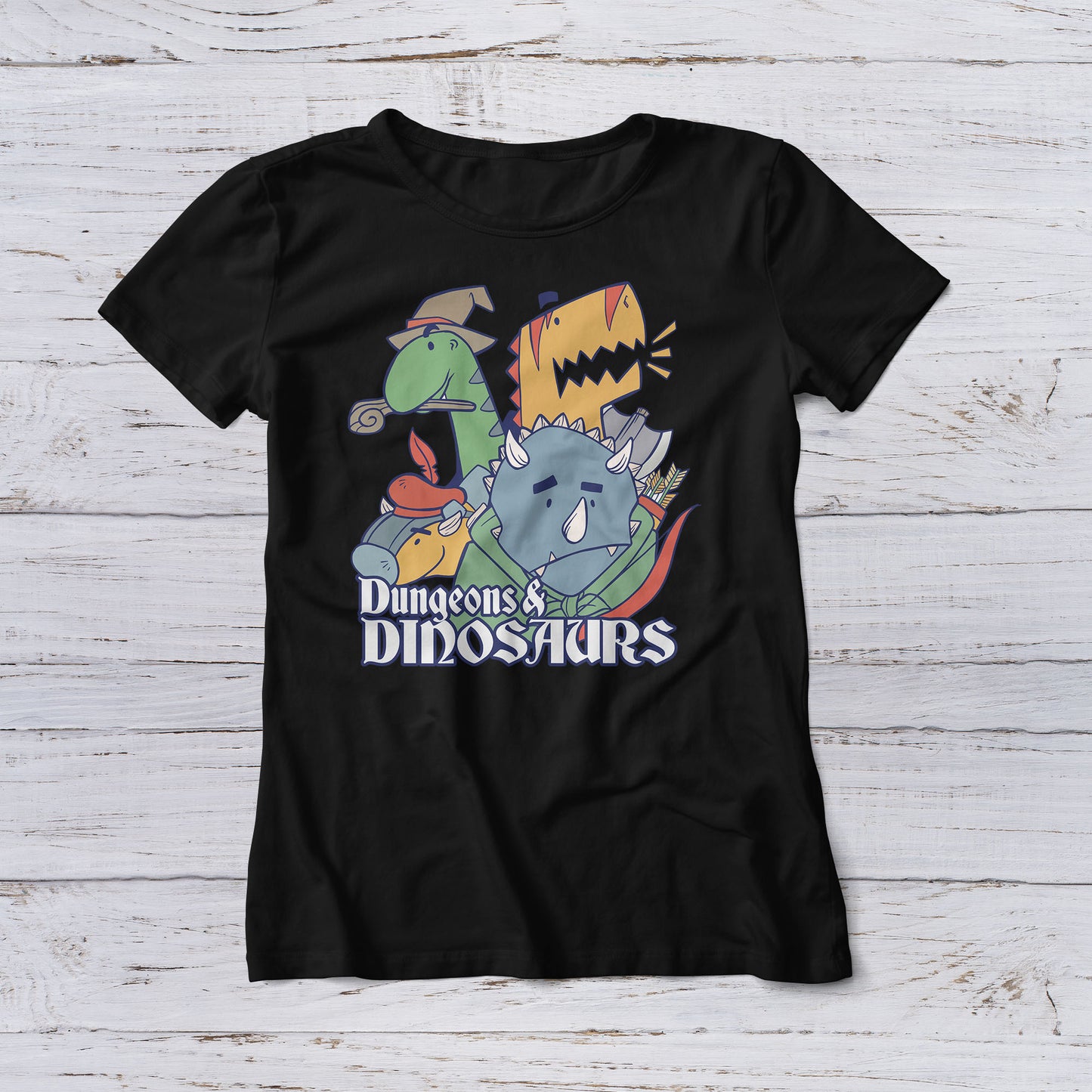 Lootgear - Gaming: Dungeons & Dinosaurs T-Shirt - lootstore.de