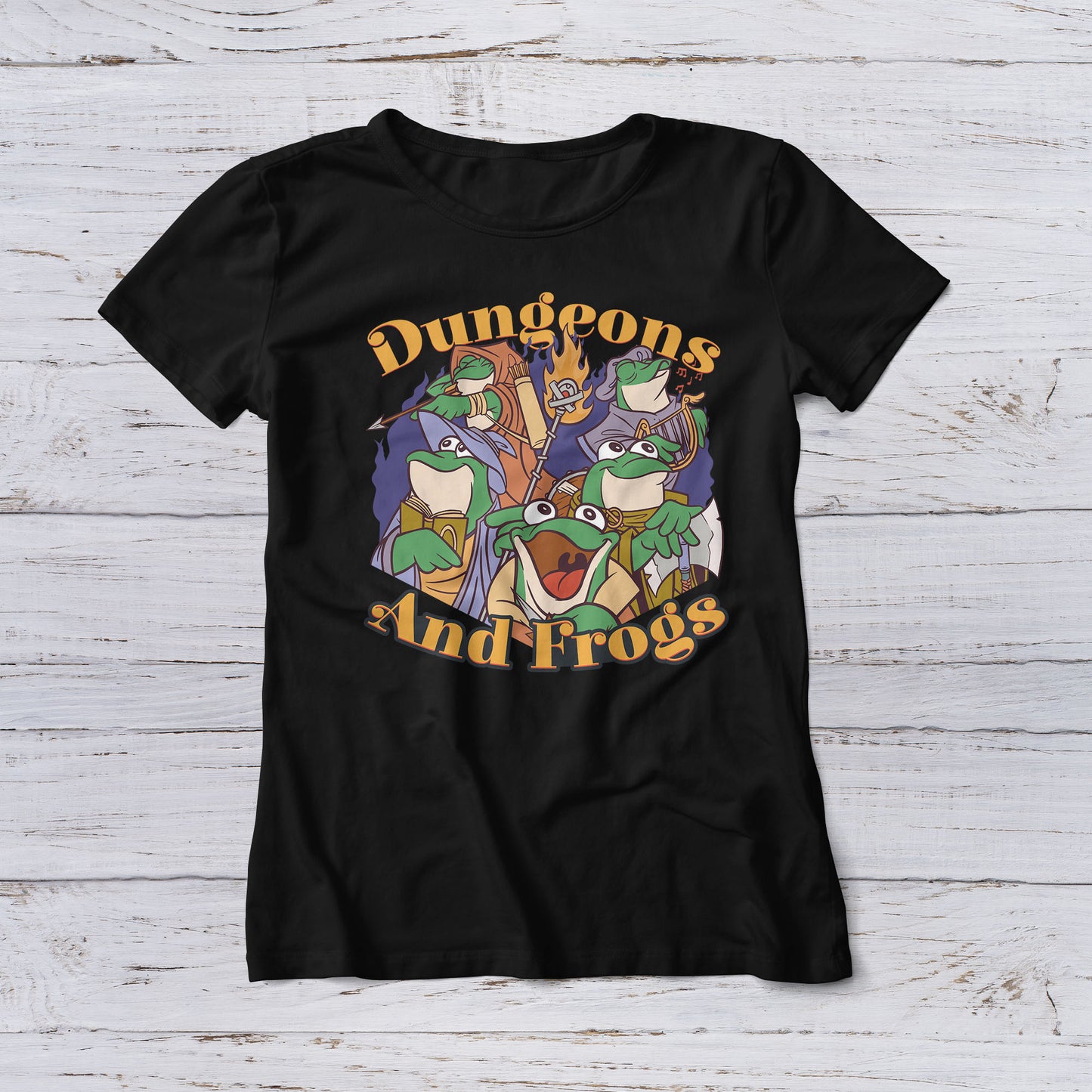 Lootgear - Gaming: Dungeons & Frogs T-Shirt - lootstore.de
