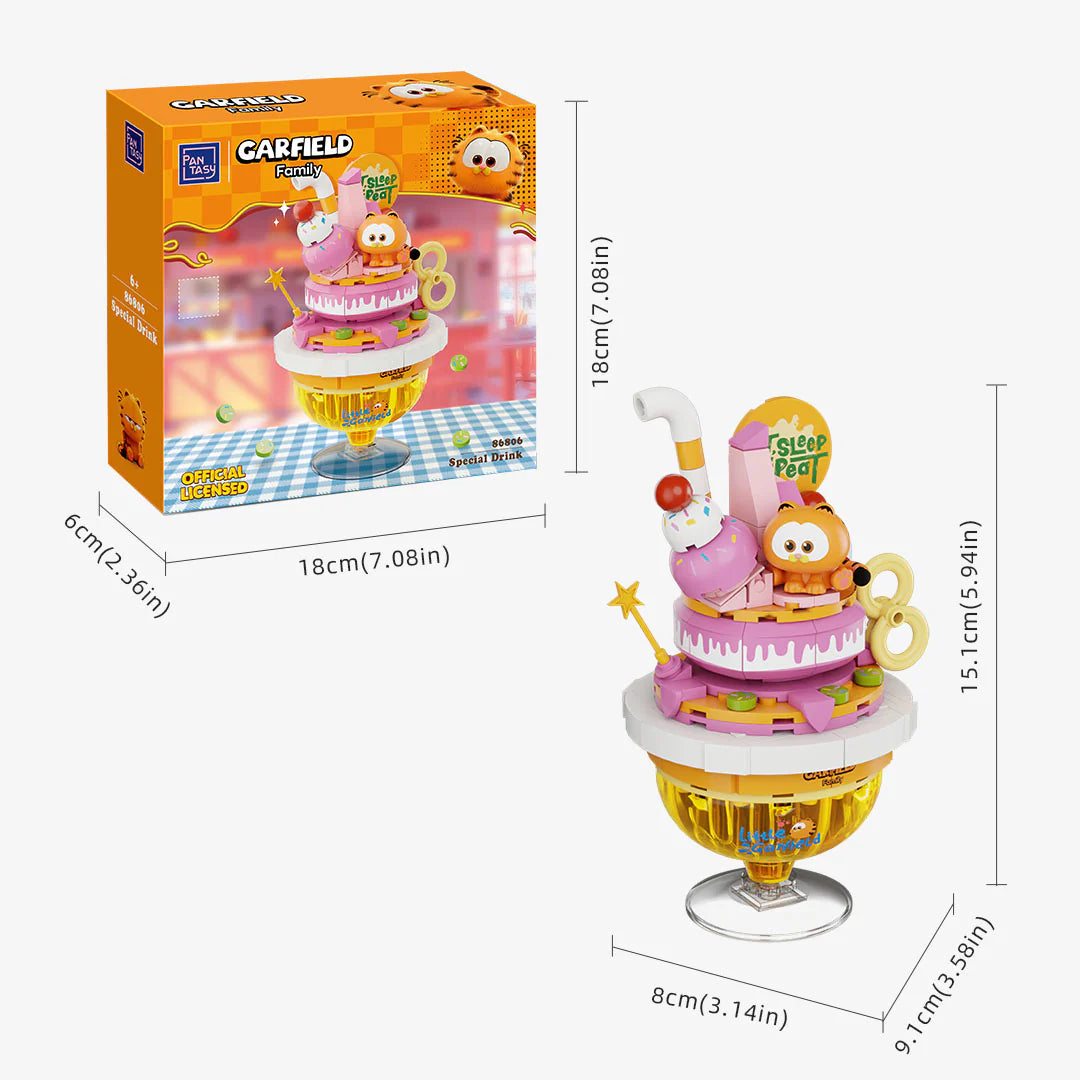 Pantasy - Garfield: Special Drink Klemmbaustein Set 86806 - lootstore.de