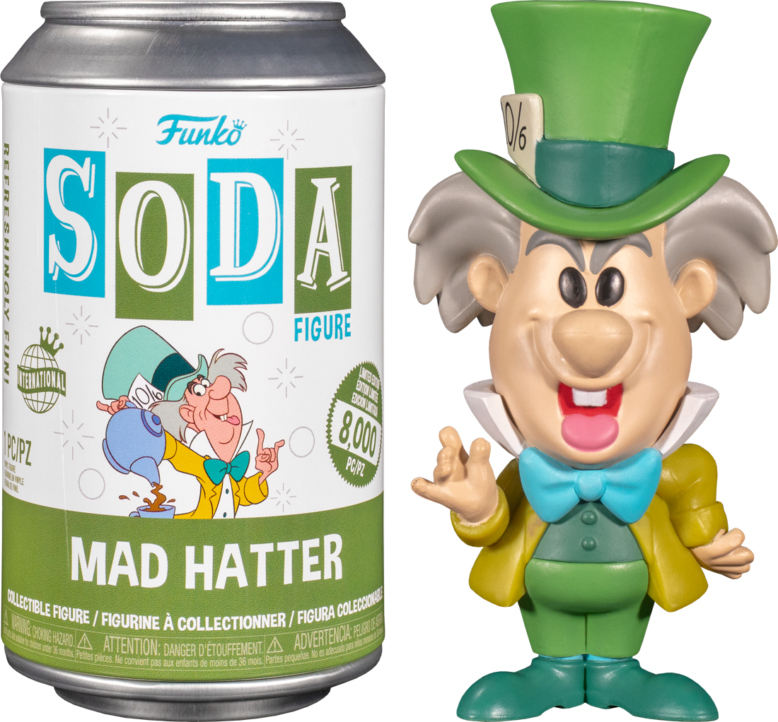 Funko SODA - Alice im Wunderland: Mad Hatter (Chase möglich!)