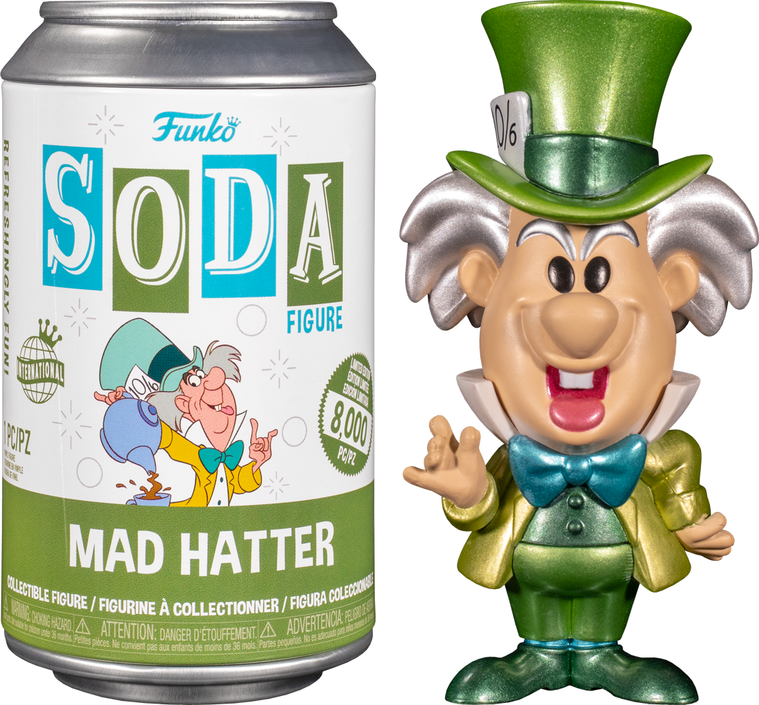 Funko SODA - Alice im Wunderland: Mad Hatter (Chase möglich!)