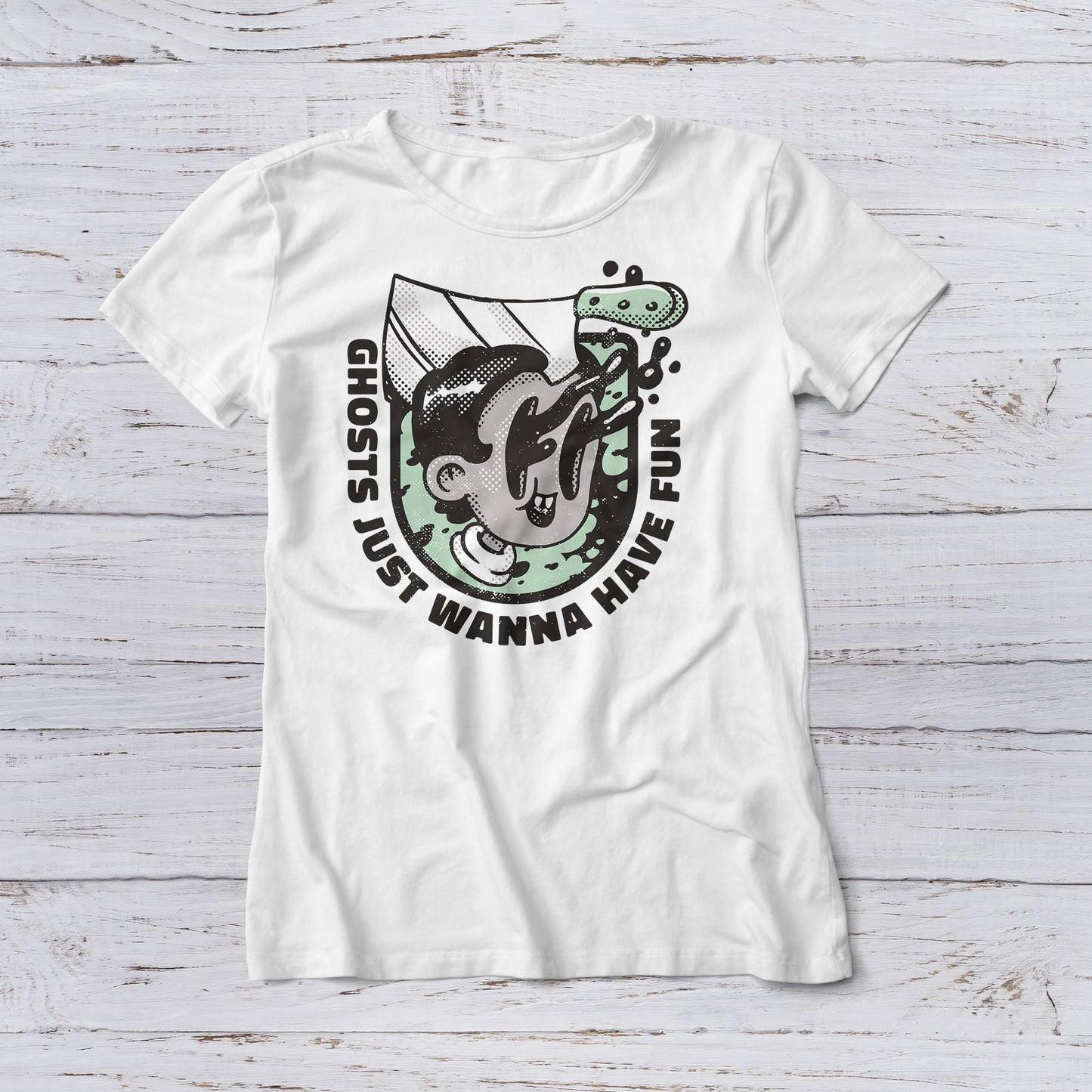 Lootgear - Horror: Ghosts Just Wanna Have Fun T-Shirt