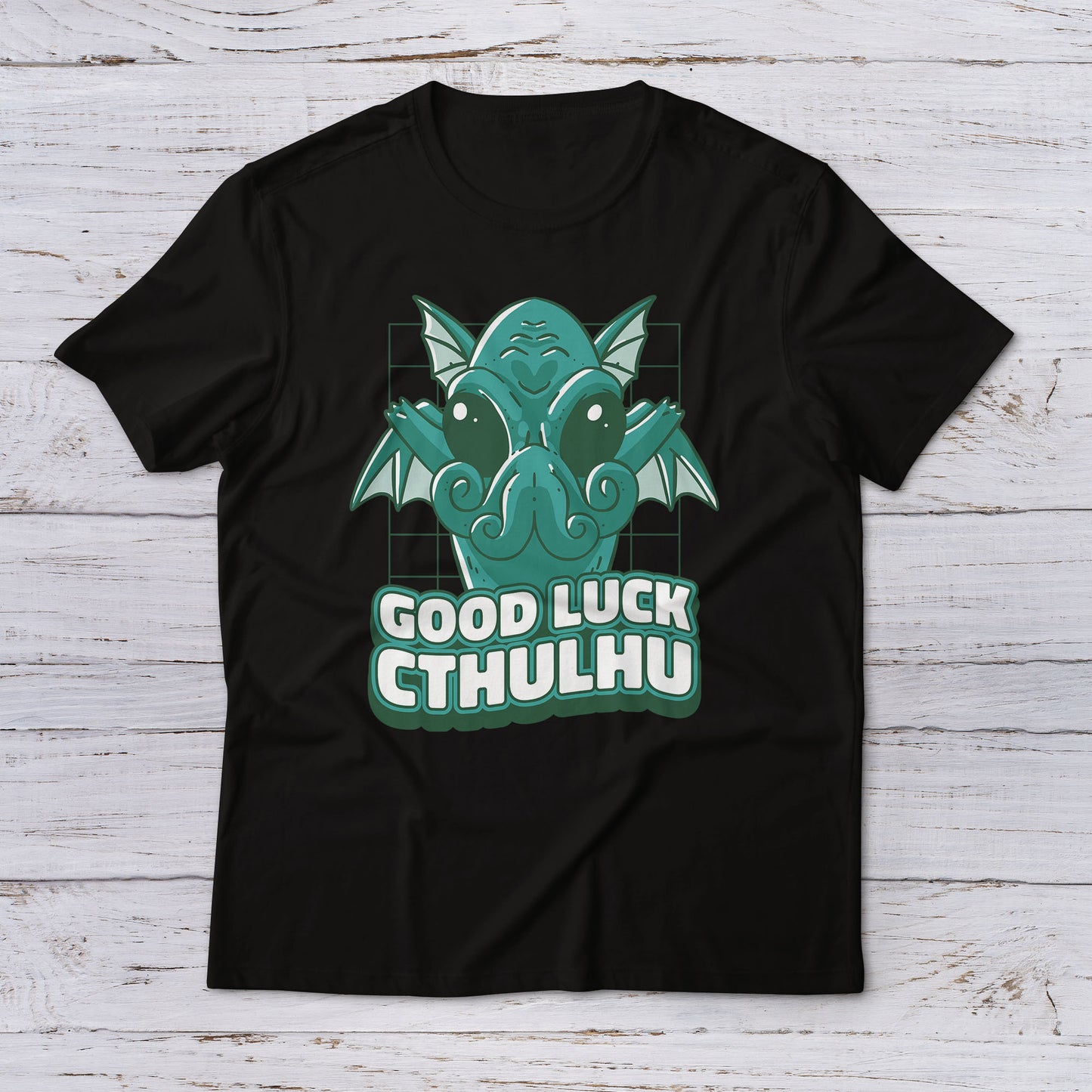 Lootgear - Cartoon World: Good Luck Cthulhu T-Shirt - lootstore.de