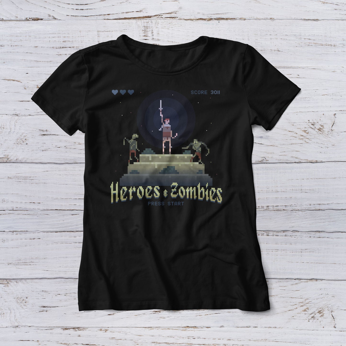 Lootgear - Gaming: Heroes & Zombies T-Shirt - lootstore.de