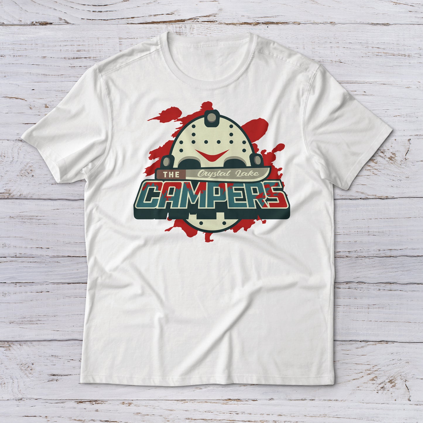Lootgear - Horror Teams: Crystal Lake Campers T-Shirt - lootstore.de
