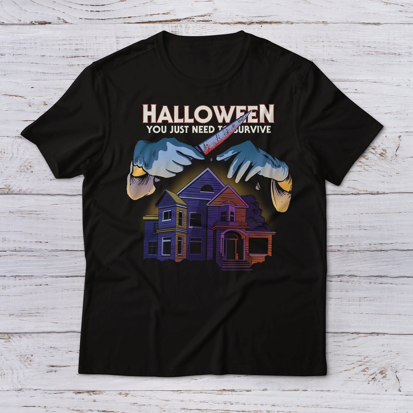 Lootgear - Horror Parodies: Downtown Halloween T-Shirt - lootstore.de