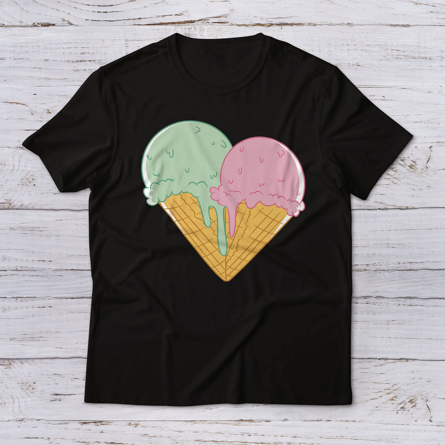 Lootgear - Cartoon World: Eisherz T-Shirt - lootstore.de
