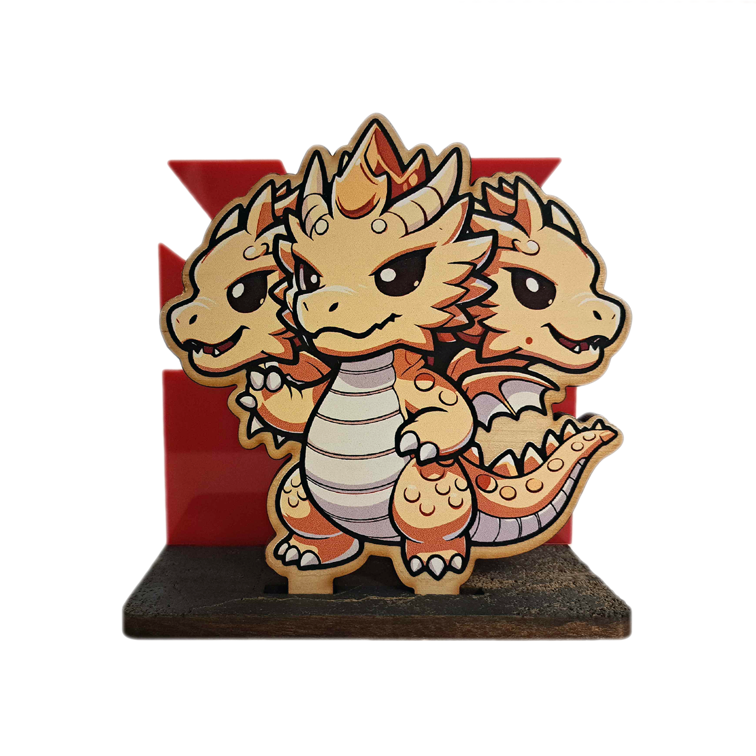 Lootgear - Kawaii Kaiju: Königs-Hydra (10 cm) - lootstore.de