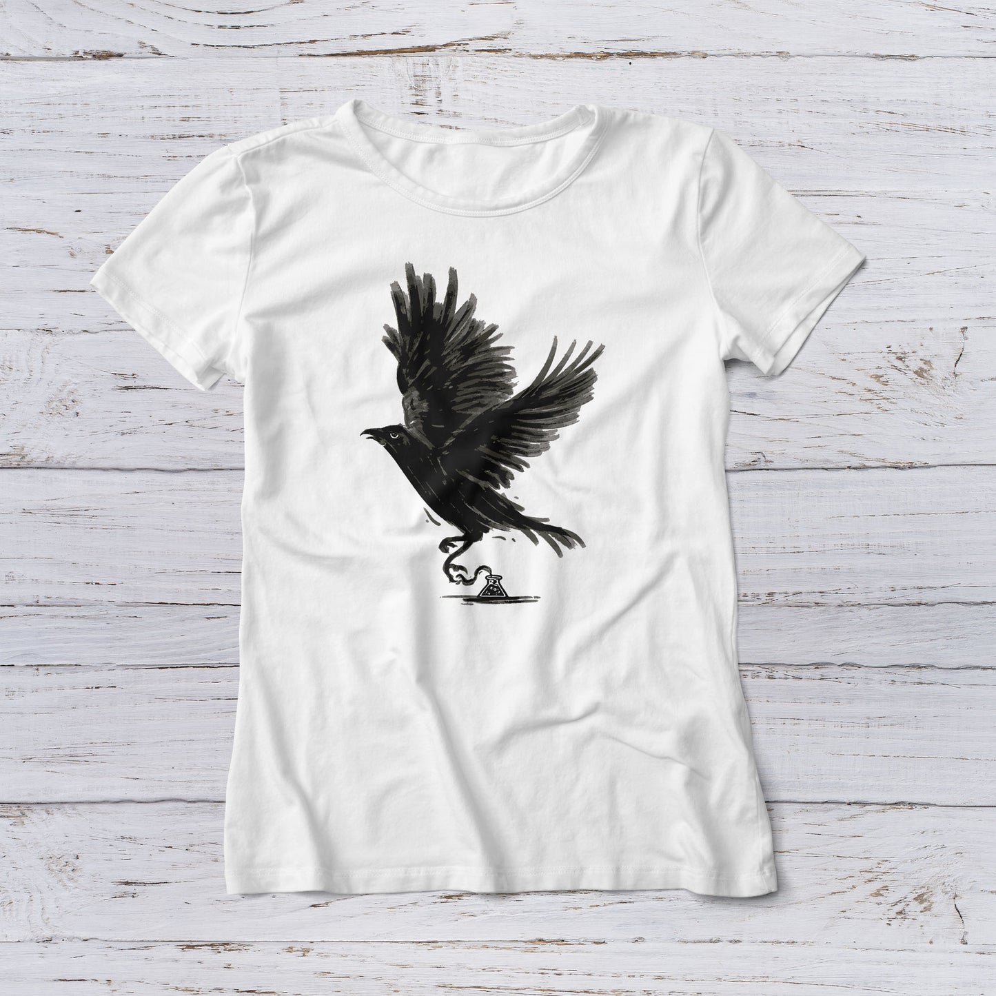 Lootgear - Fantasy World: Tintenrabe T-Shirt - lootstore.de