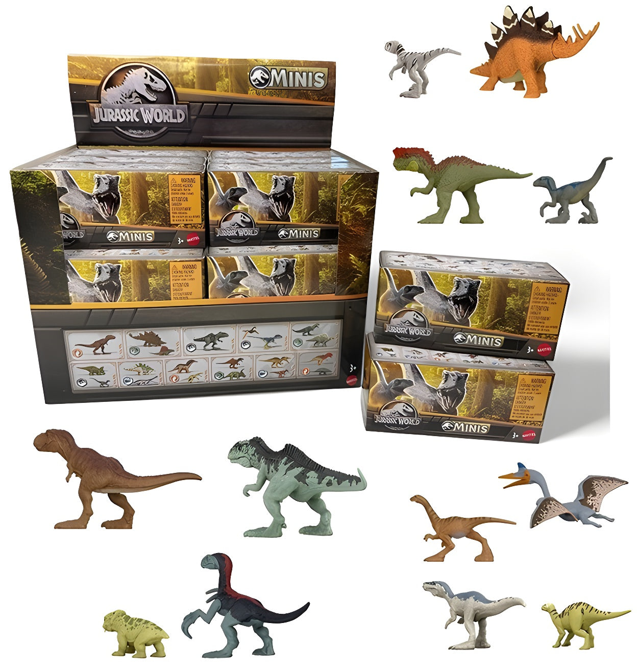 Mattel - Jurassic World: Dinosaurier Minifiguren Blindboxen - lootstore.de
