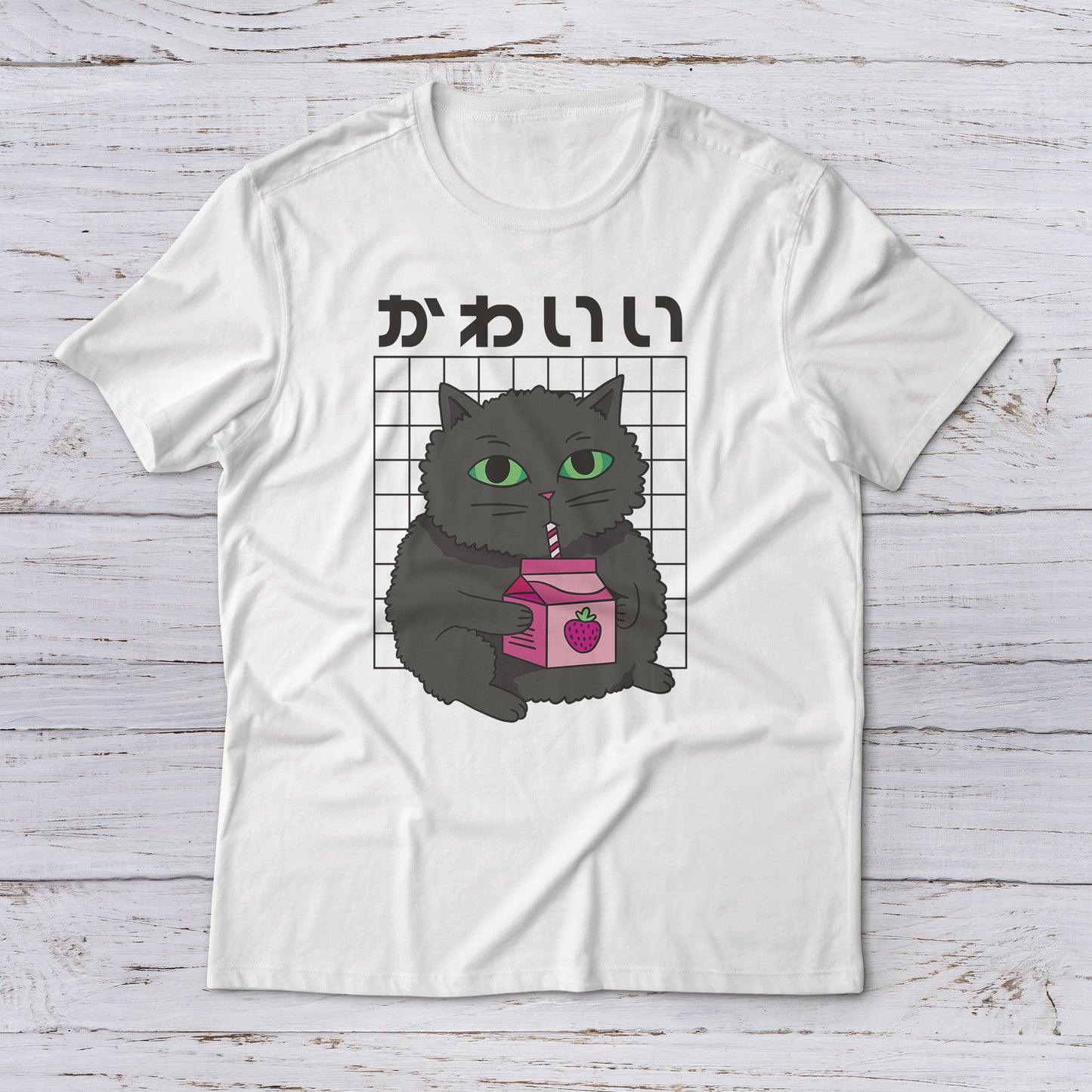 Lootgear - Cartoon World: Kawaii Cat T-Shirt - lootstore.de
