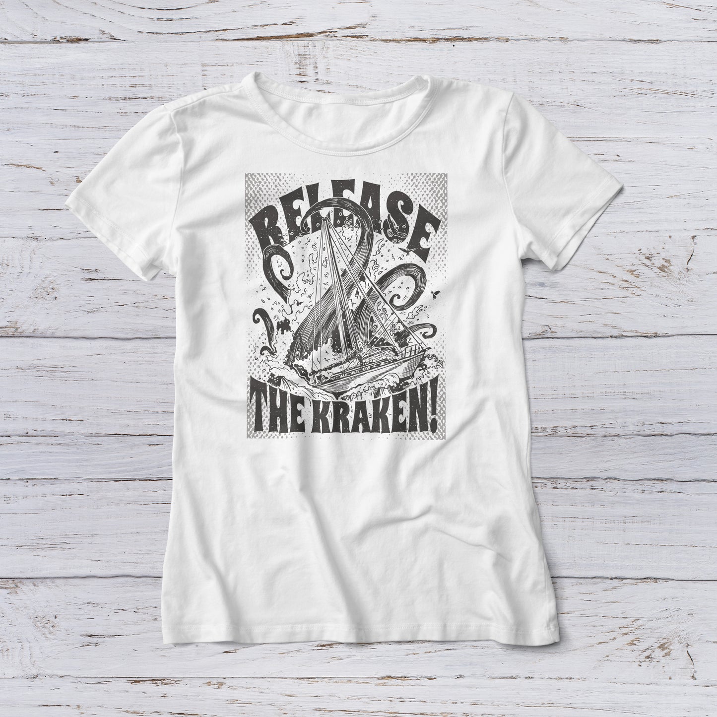 Lootgear - Fantasy: Release the Kraken T-Shirt