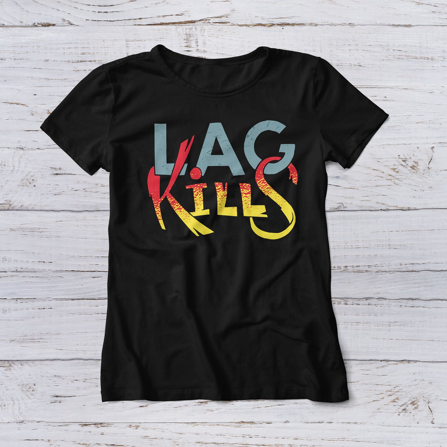 Lootgear - Gaming: Lag Kills T-Shirt - lootstore.de
