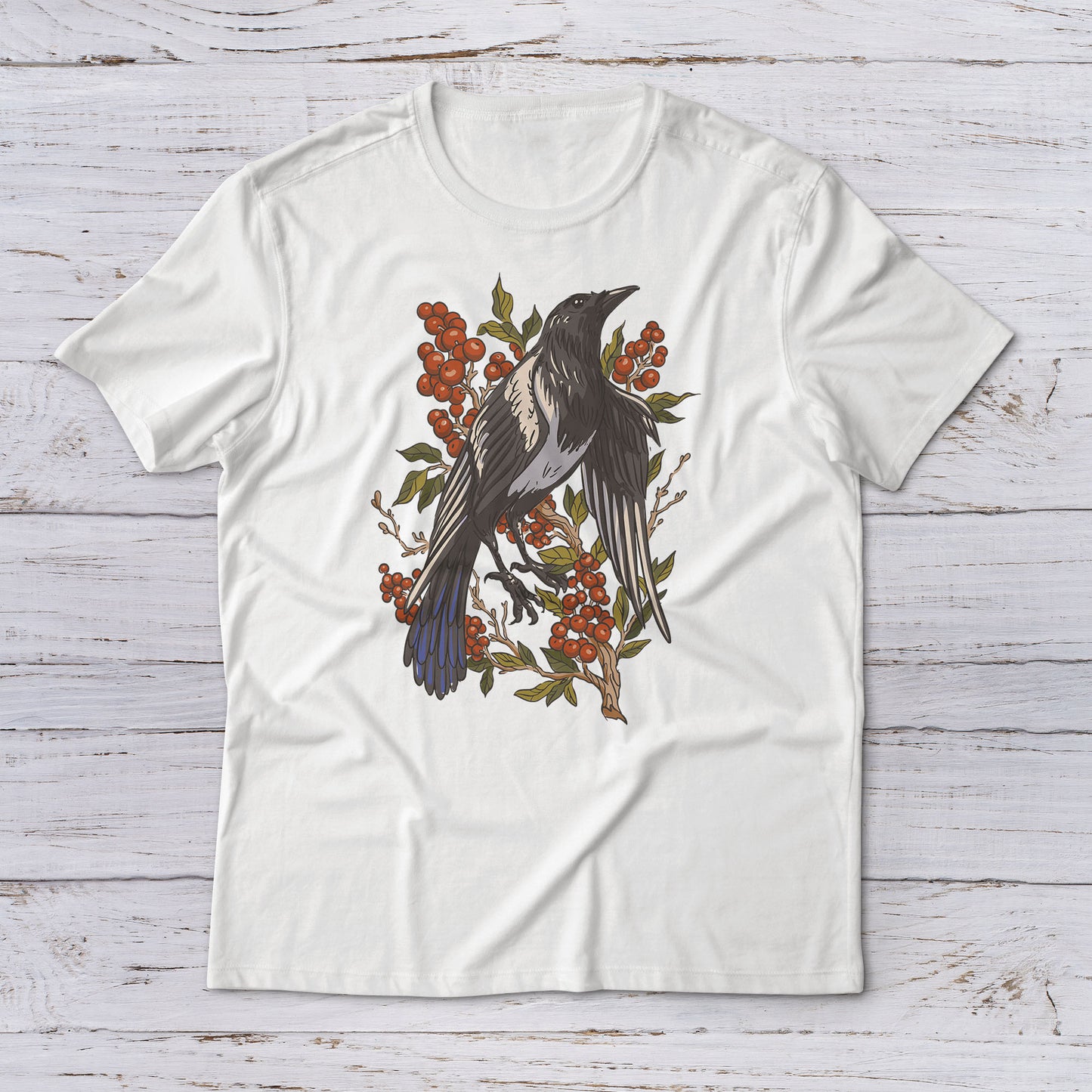 Lootgear - Fantasy World: Elster & Beeren T-Shirt - lootstore.de