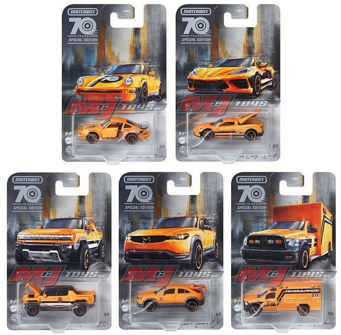 Mattel - Matchbox Moving Parts 1:64: 70th Anniversary HMV12