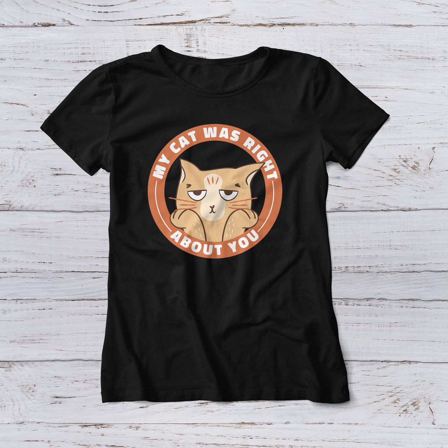 Lootgear - Cartoon World: My Cat Was Right About You T-Shirt - lootstore.de