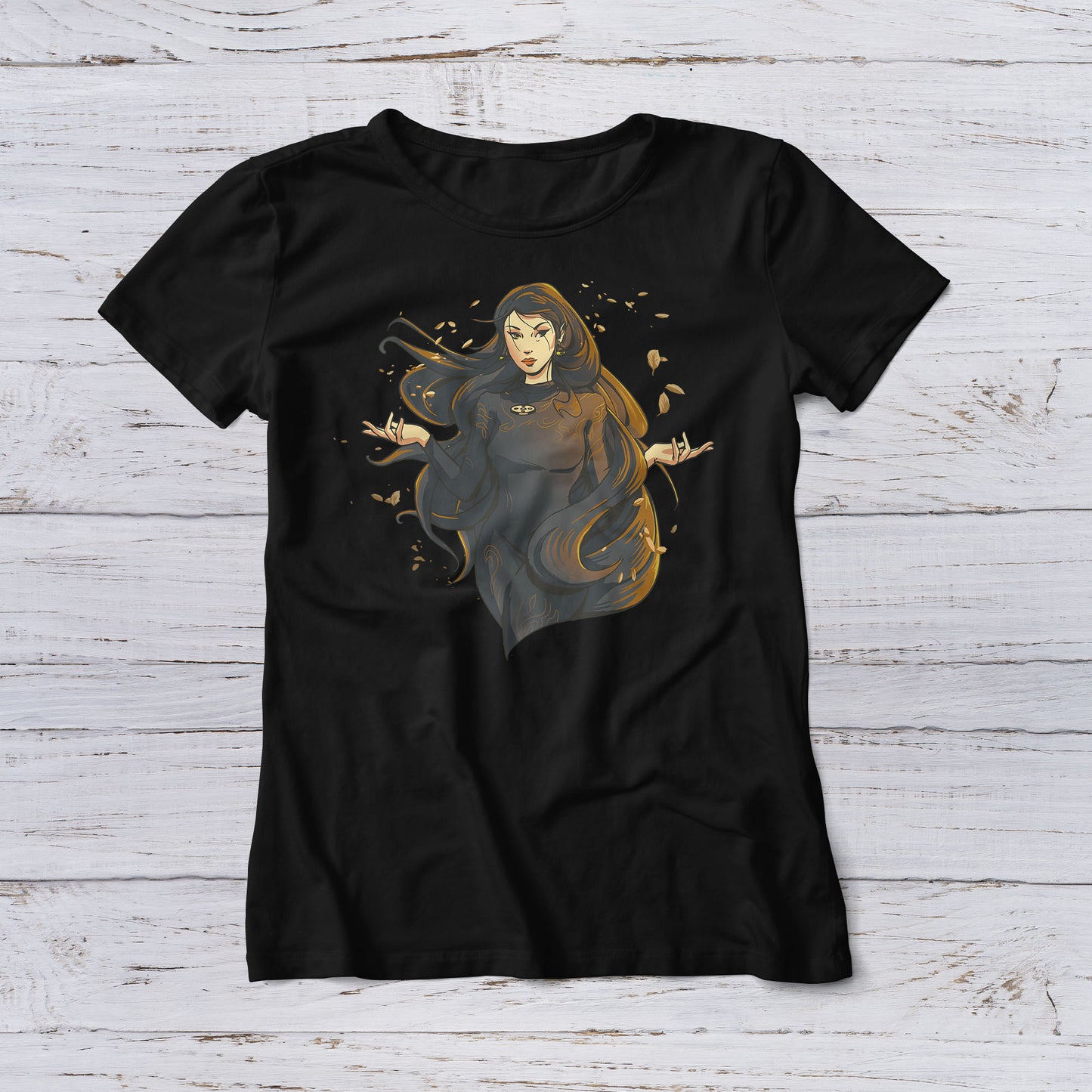 Lootgear - Fantasy World: Mystical Woman T-Shirt - lootstore.de