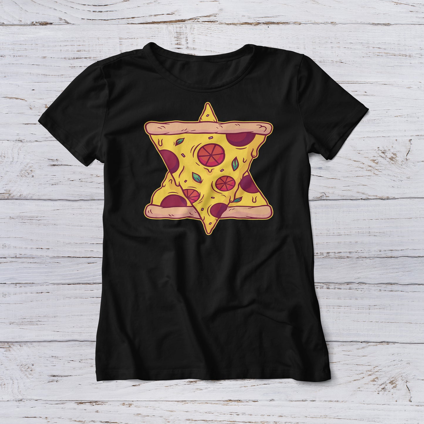 Lootgear - Cartoon World: Pizza Star T-Shirt