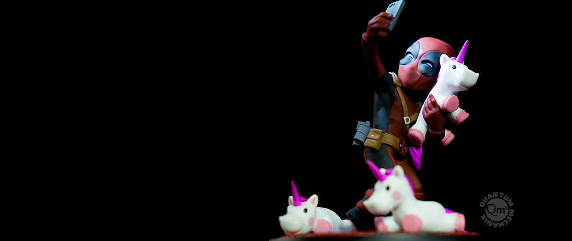 QMX - Marvel: Deadpool #unicornselfie Q-Fig - lootstore.de