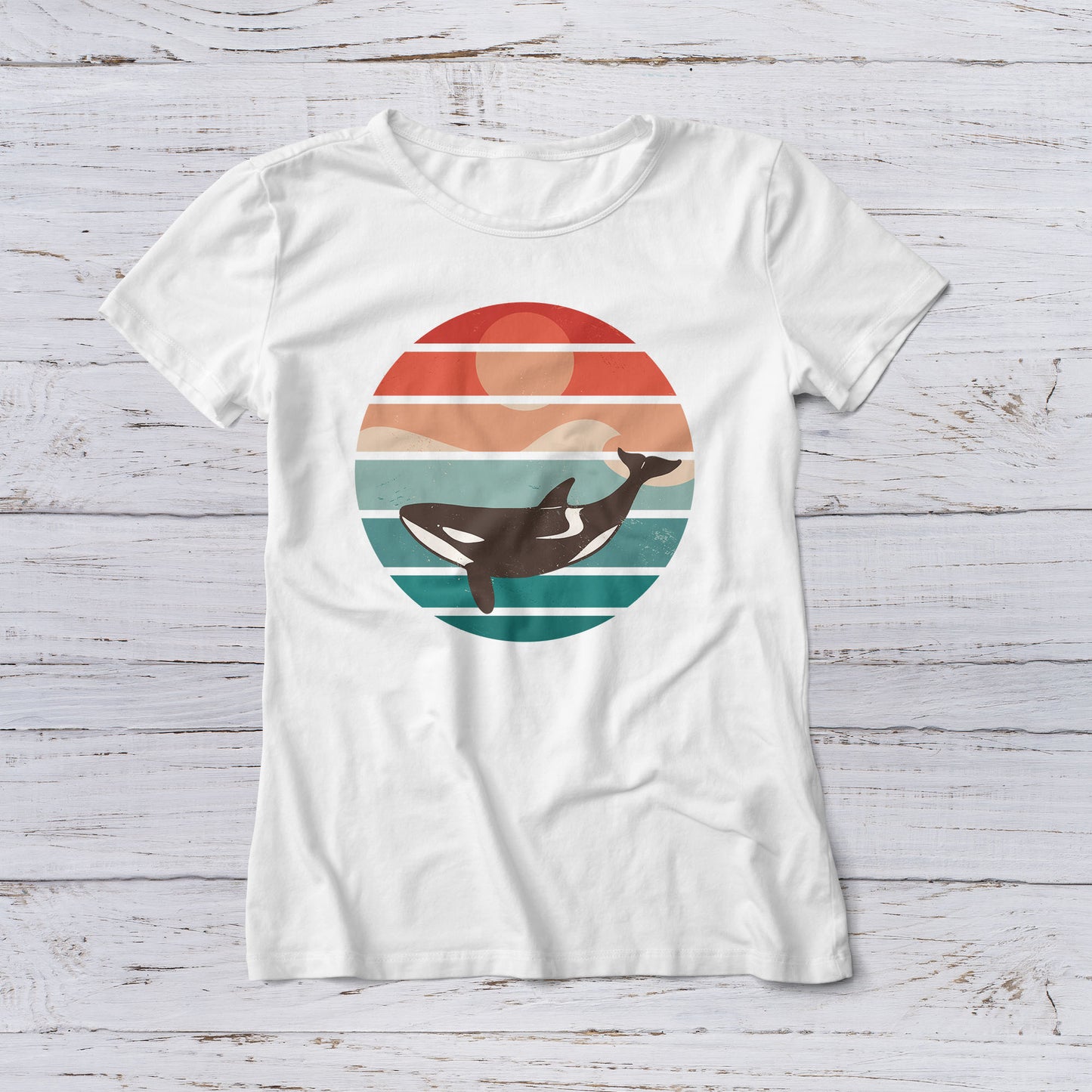 Lootgear - Cartoon World: Retro Killerwal T-Shirt - lootstore.de