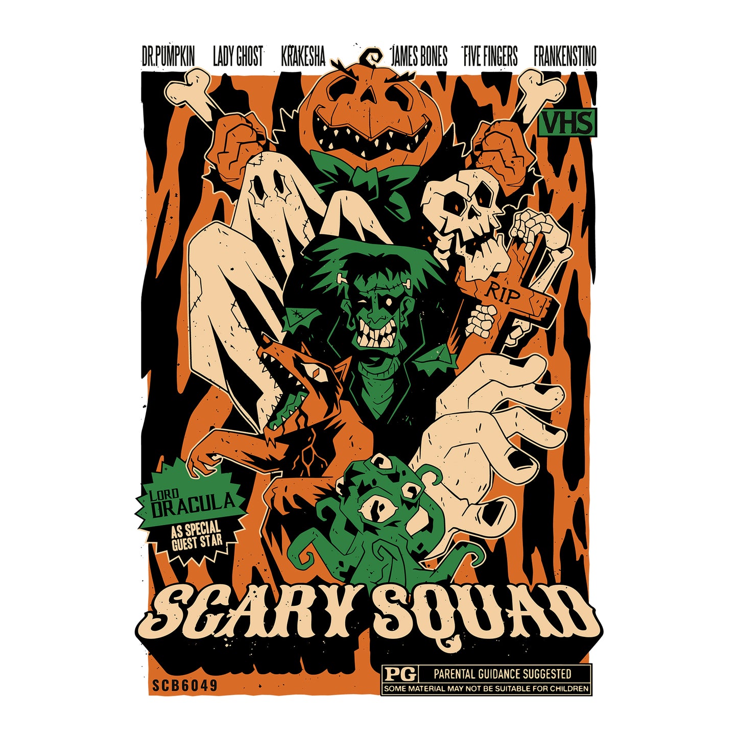 Lootgear - Horror: Scary Squad T-Shirt - lootstore.de