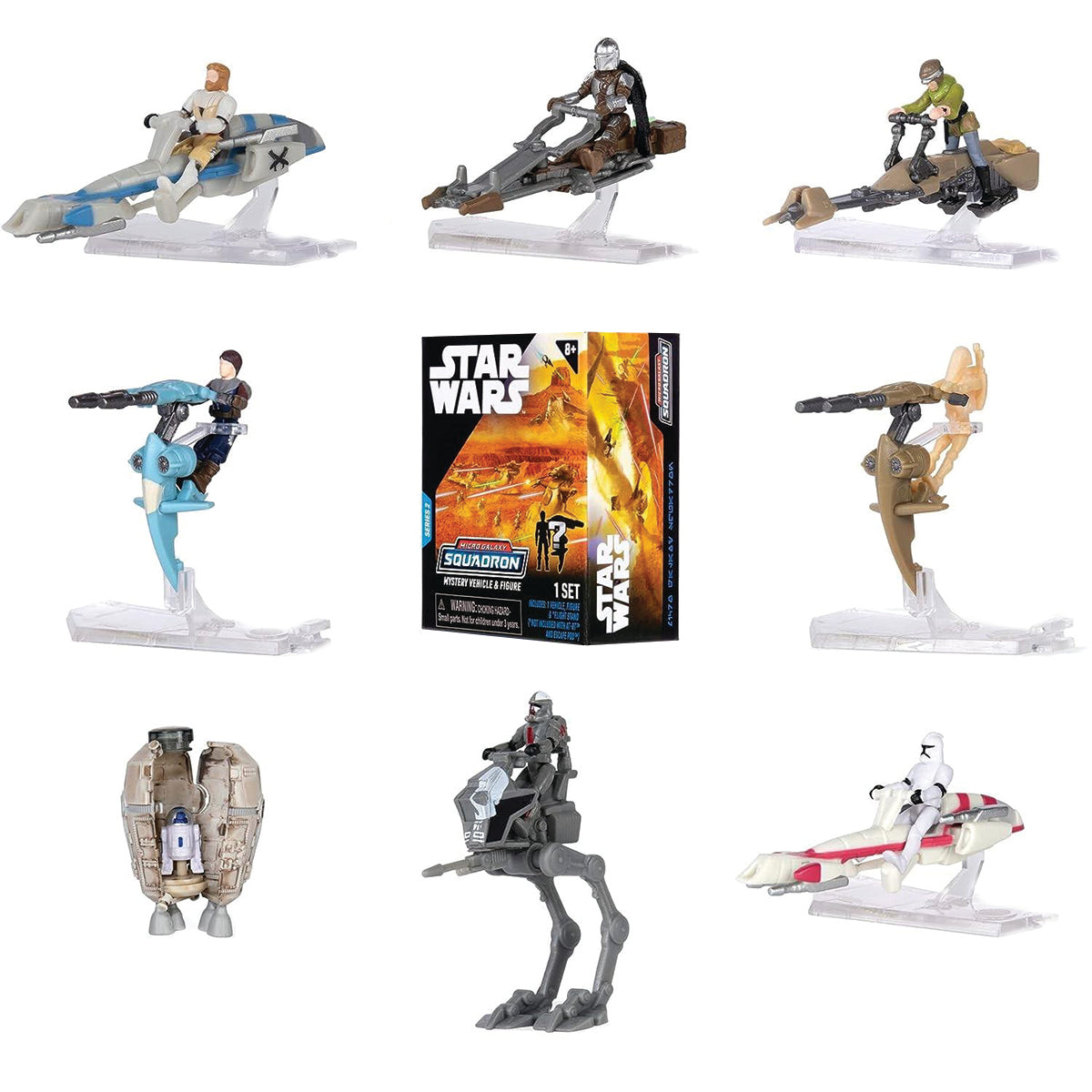 Jazwares - Star Wars Micro Galaxy Squadron: Series 2 Figur Wählen - lootstore.de