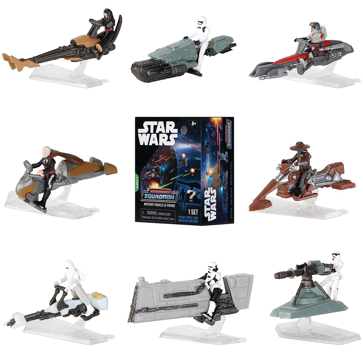 Jazwares - Star Wars Micro Galaxy Squadron: Series 3 Blindboxen - lootstore.de