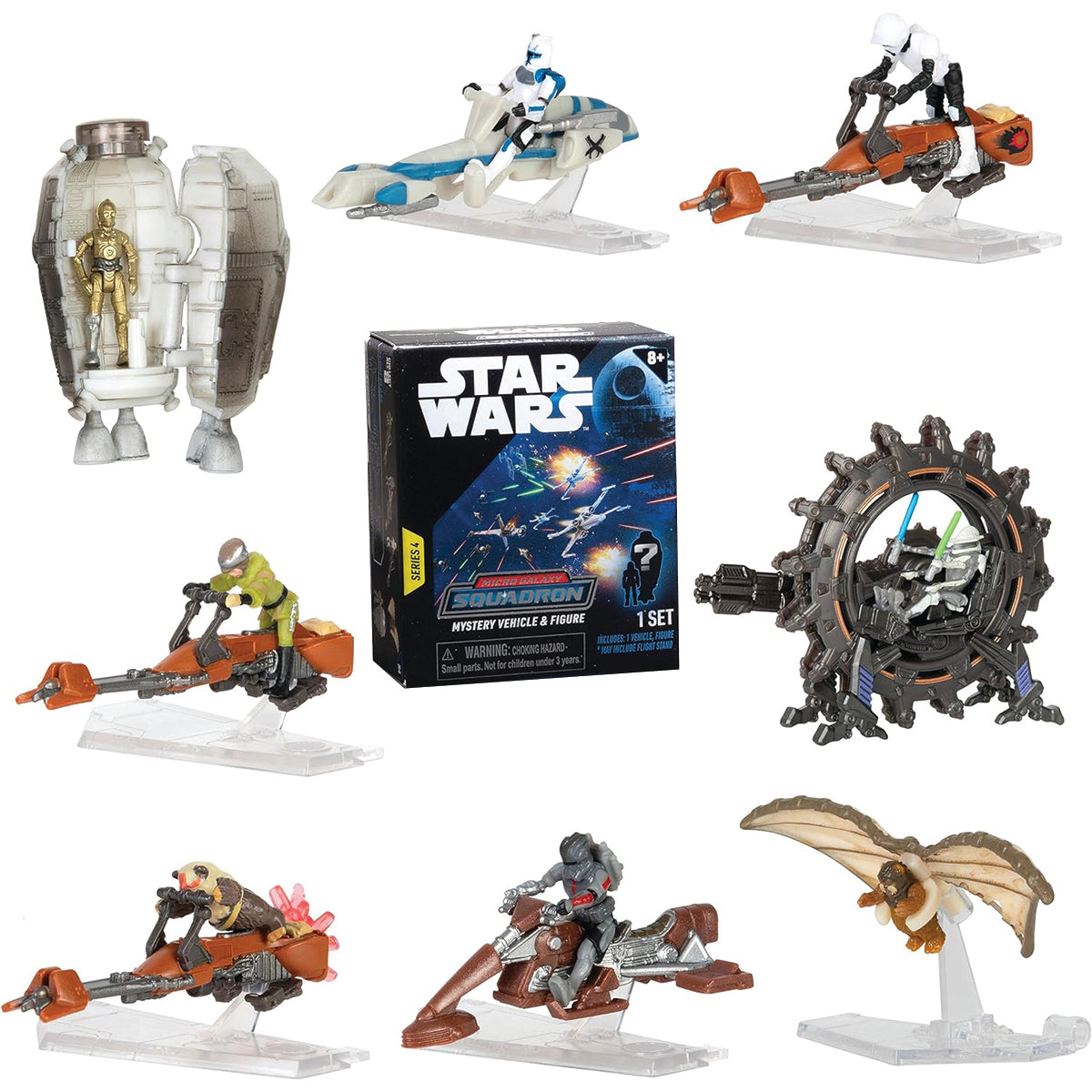 Jazwares - Star Wars Micro Galaxy Squadron: Series 4 Blindboxen - lootstore.de
