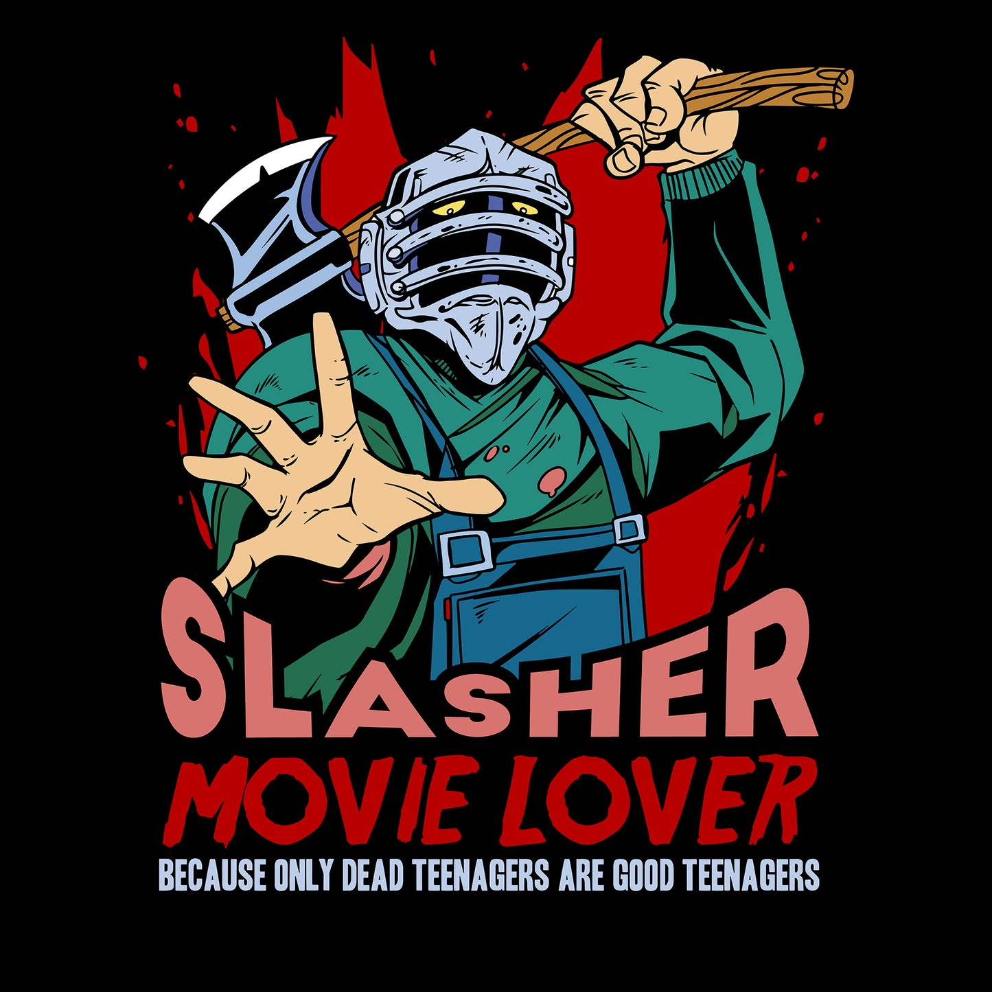 Lootgear - Horror: Slasher Movie Lover T-Shirt - lootstore.de
