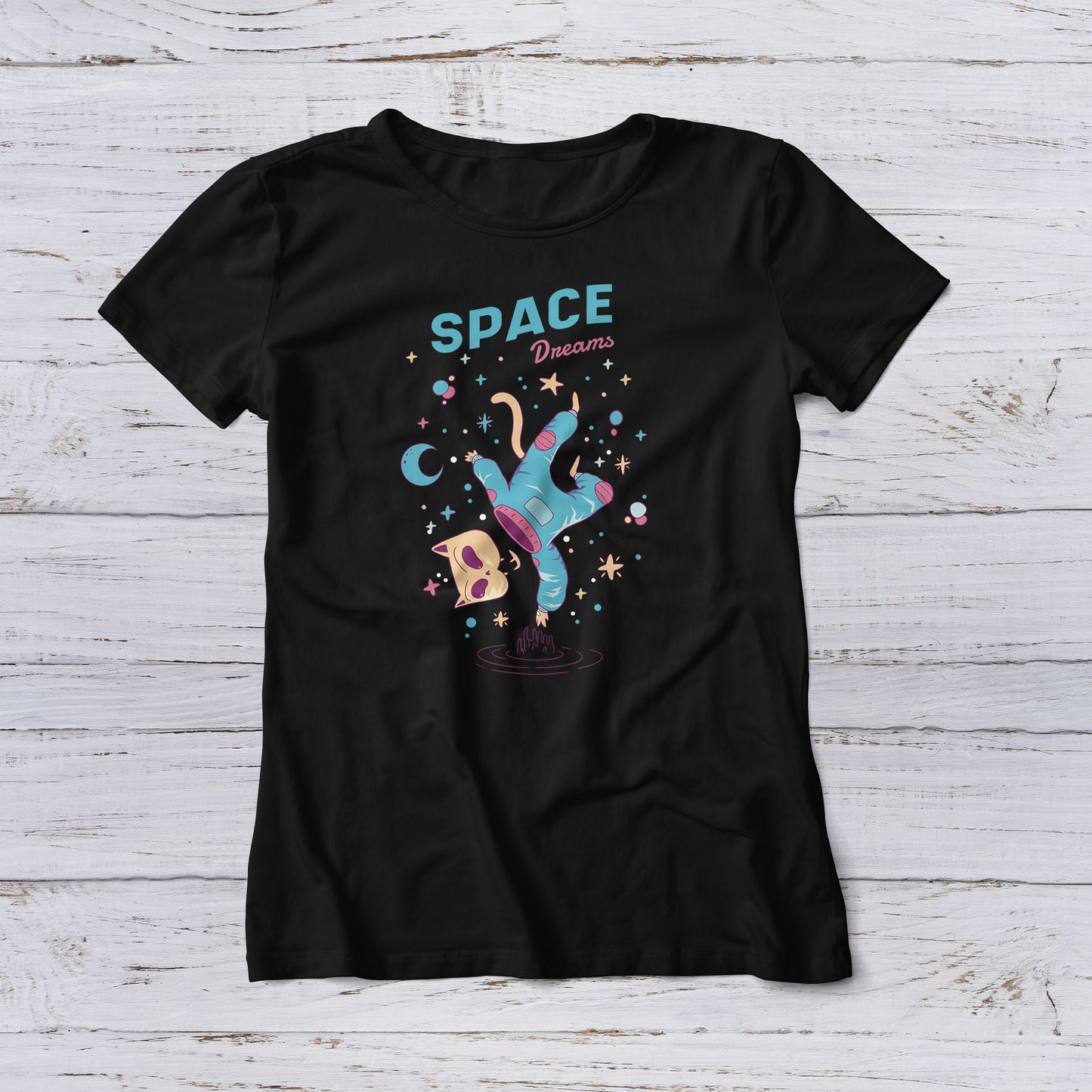 Lootgear - Cartoon World: Space Dreams T-Shirt - lootstore.de