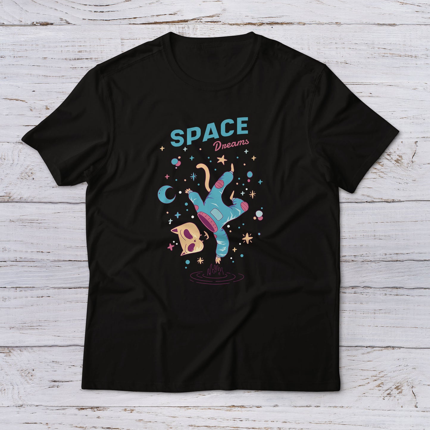 Lootgear - Cartoon World: Space Dreams T-Shirt - lootstore.de