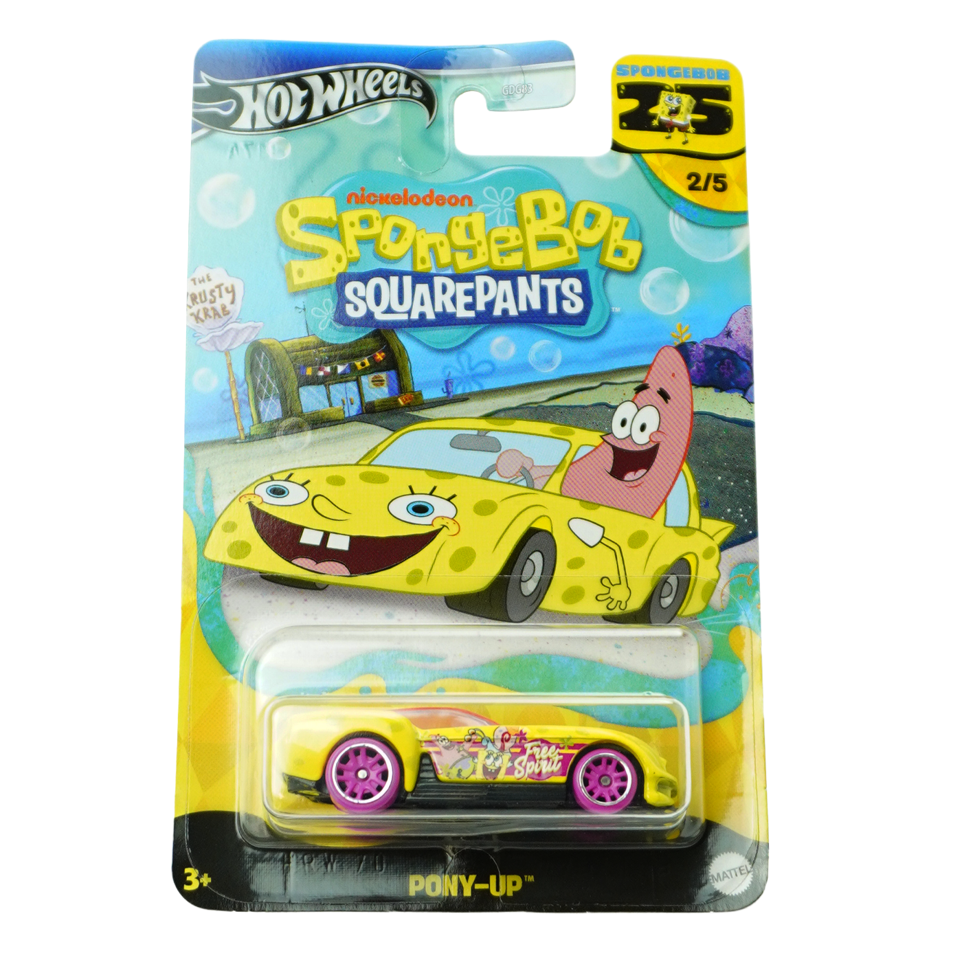 Hot Wheels - SpongeBob Silver Series: Pony-Up