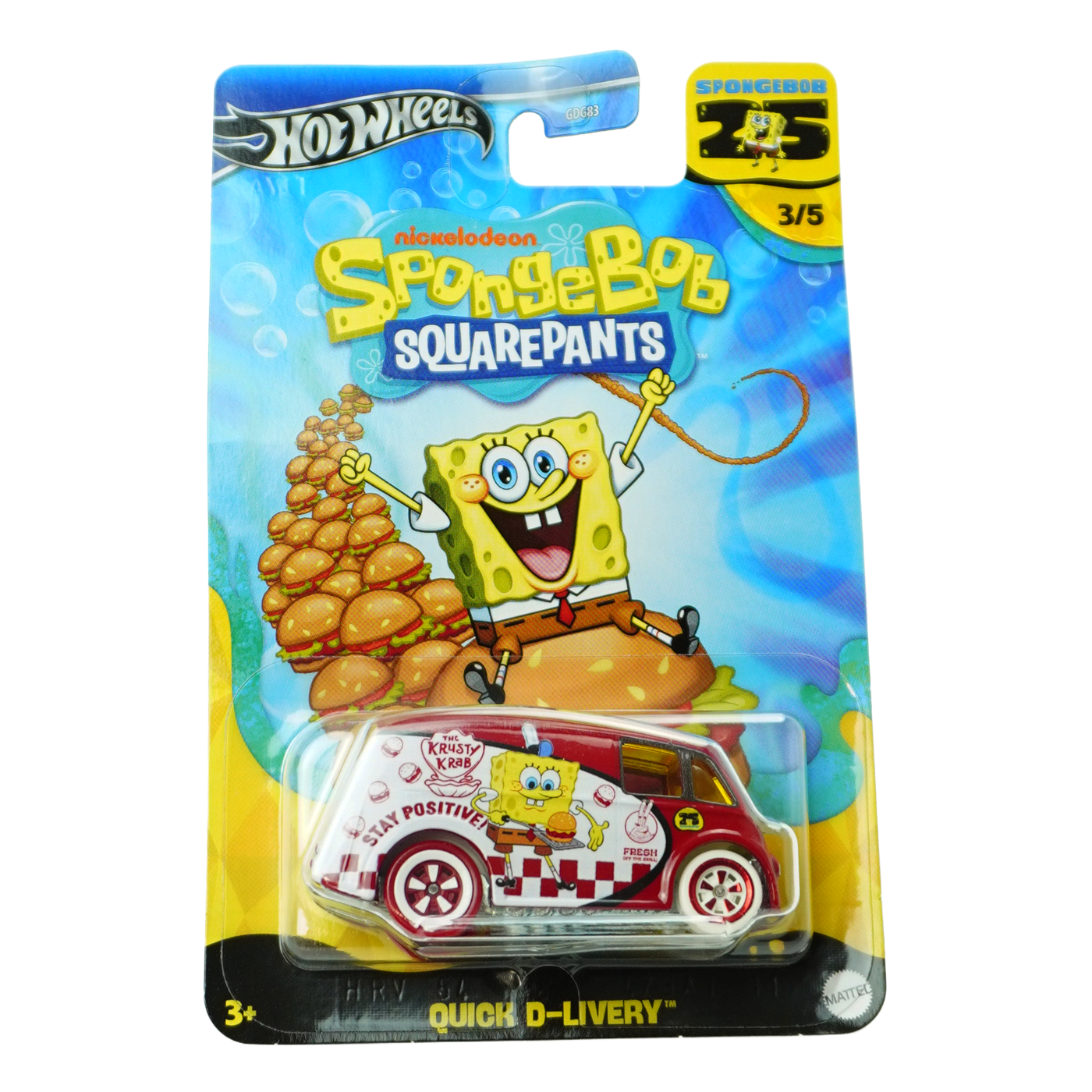 Hot Wheels - SpongeBob Silver Series: Quick D-Livery