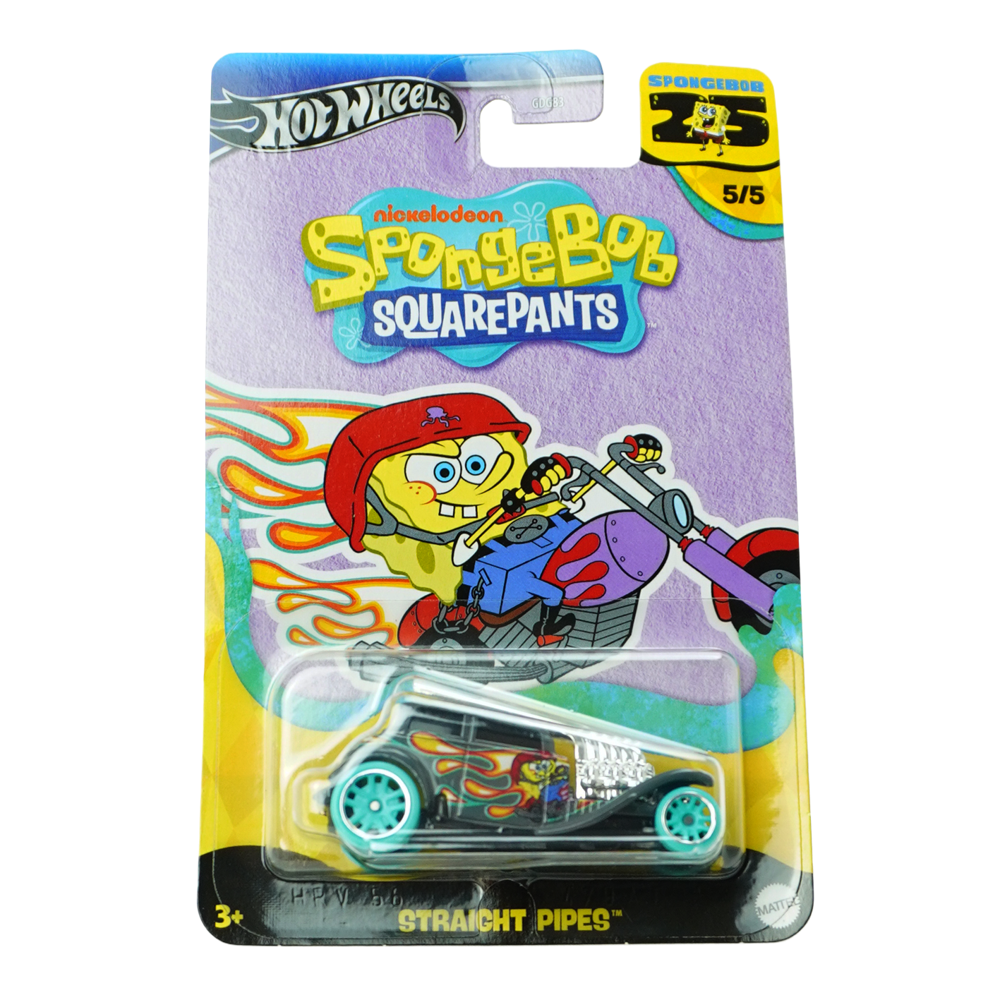 Hot Wheels - SpongeBob Silver Series: Straight Pipes