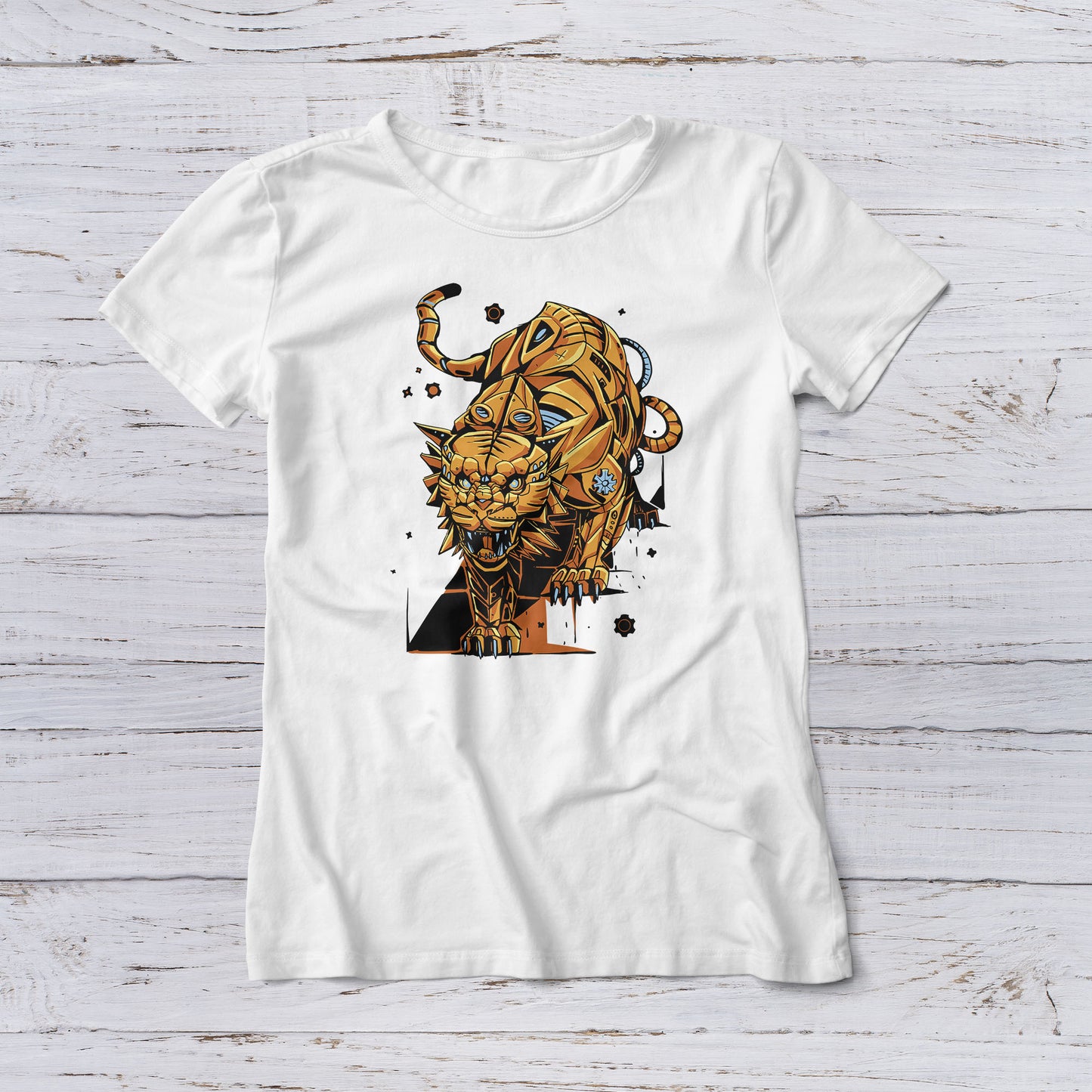 Lootgear - Fantasy World: Steampunk Tiger T-Shirt - lootstore.de