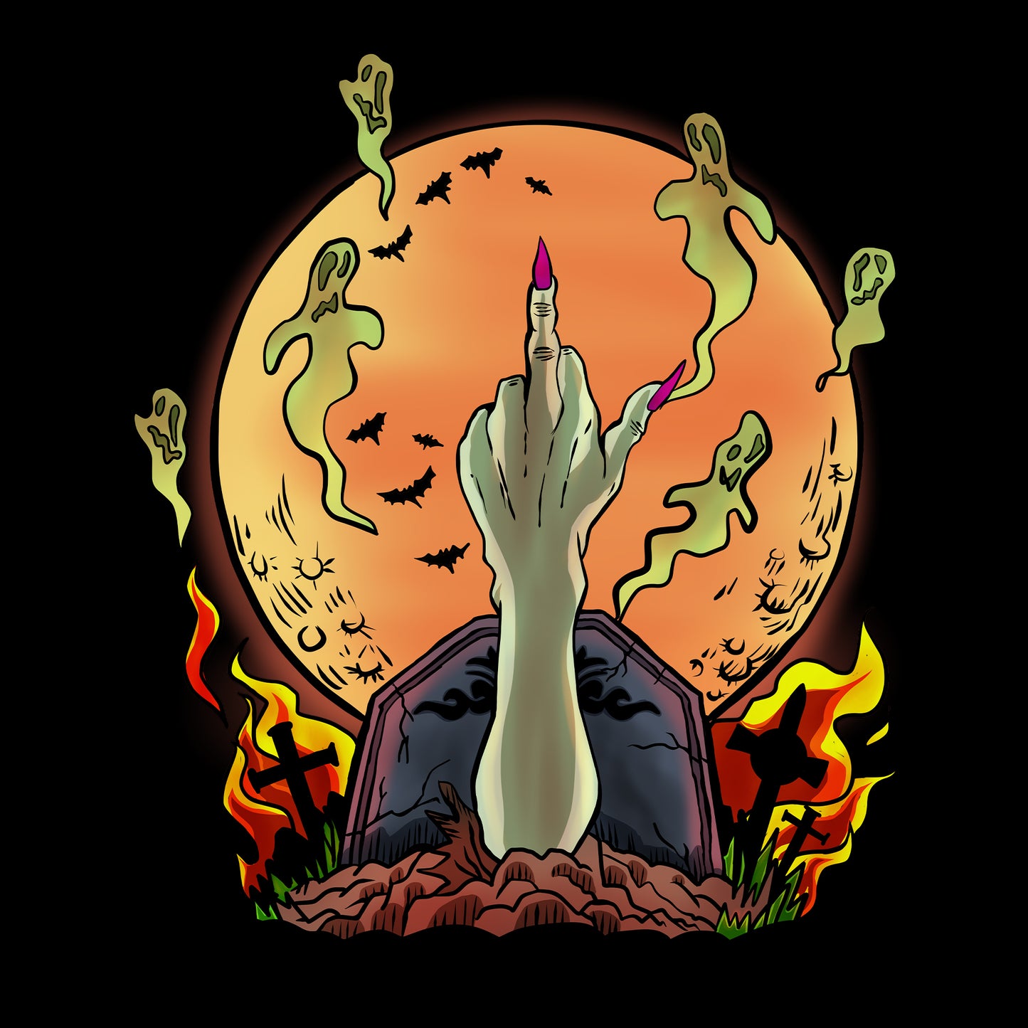 Lootgear - Horror T-Shirt: Stinky Fingers T-Shirt