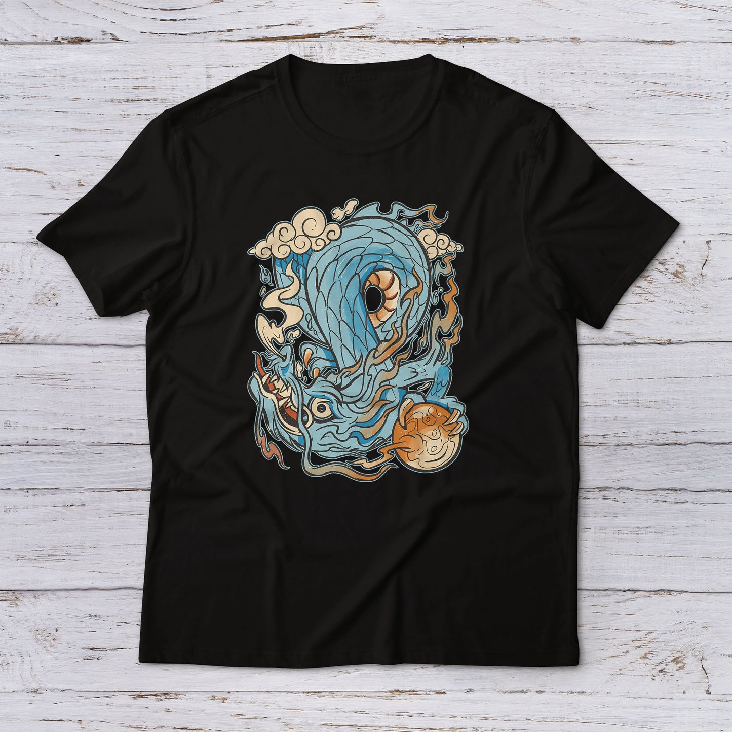 Lootgear - Fantasy World: Traditional Dragon T-Shirt - lootstore.de
