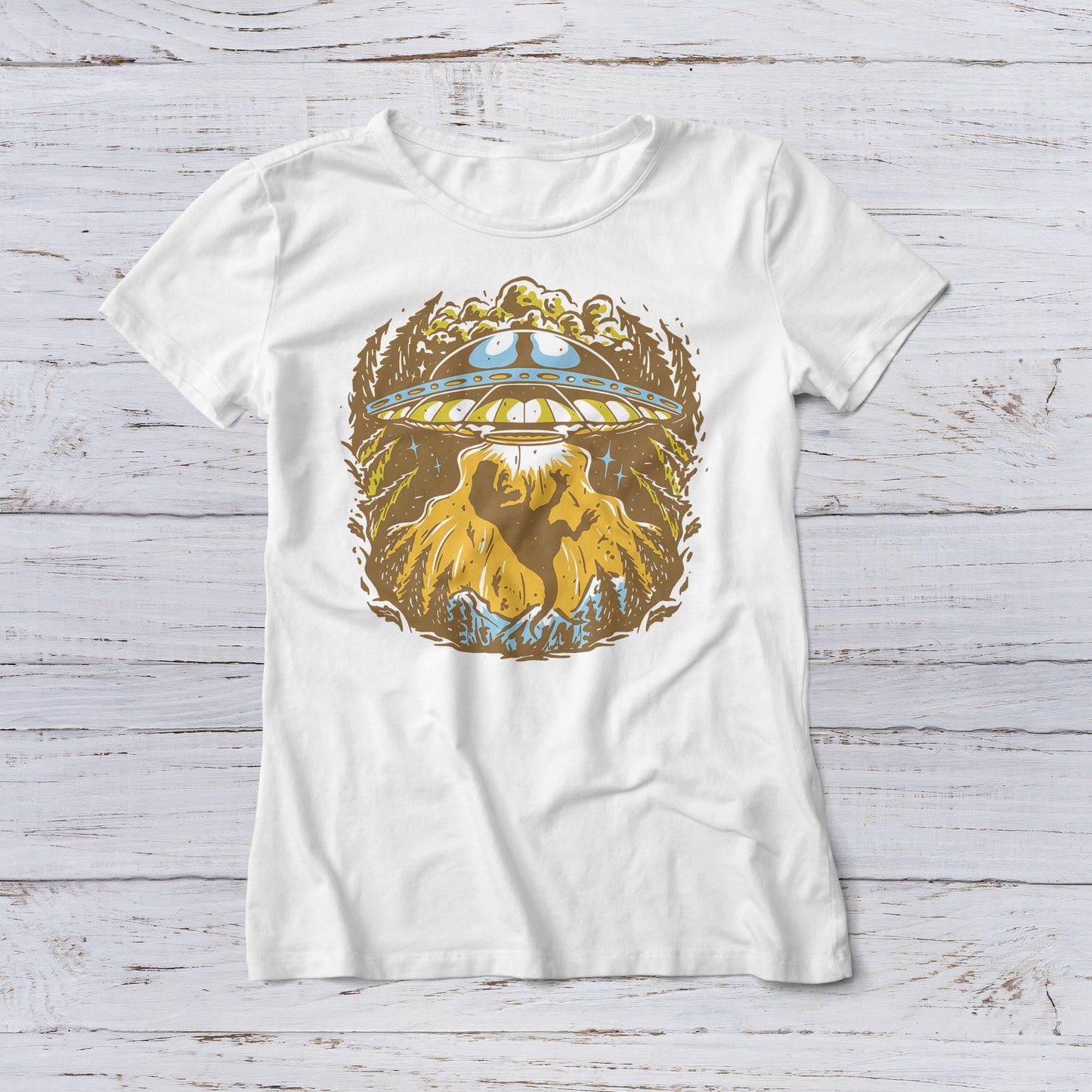 Lootgear - Cartoon World: Dino-Entführung T-Shirt - lootstore.de