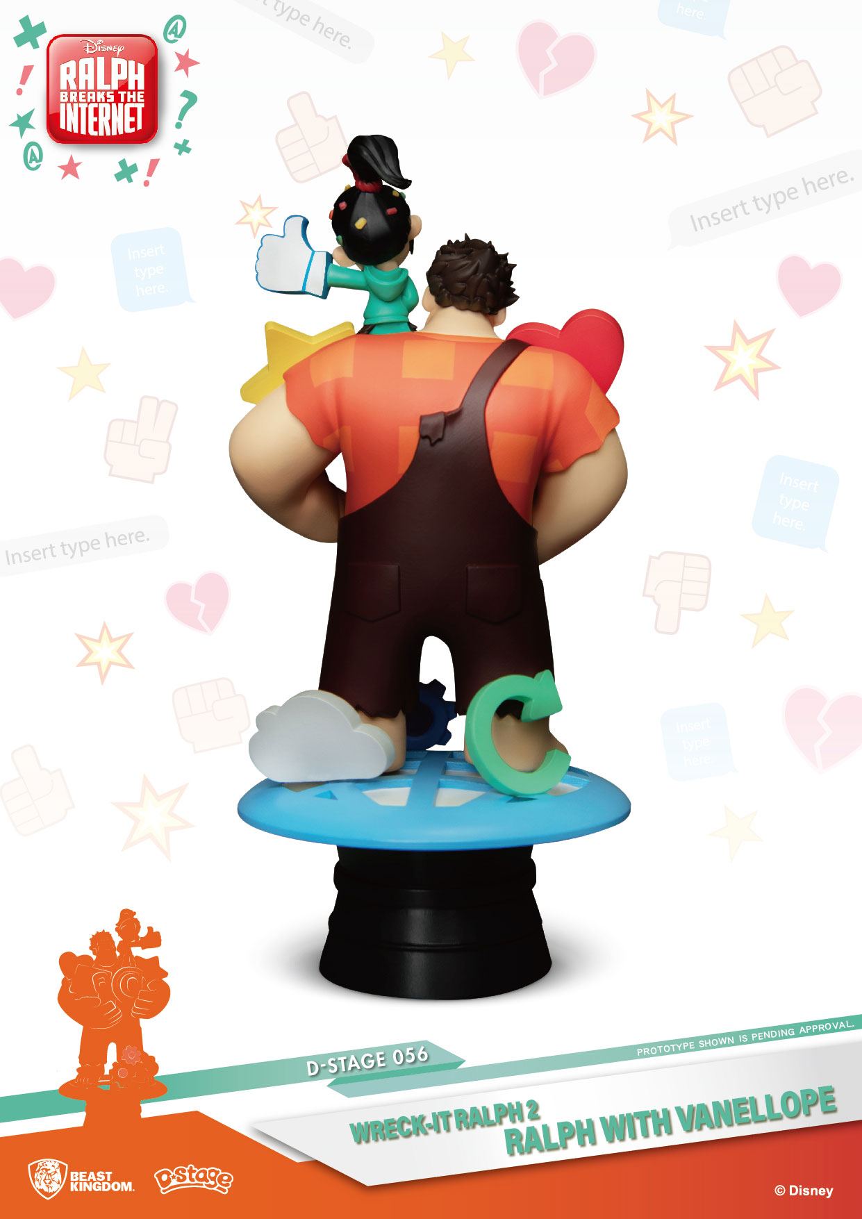 BKT - Chaos im Netz: Ralph & Vanellope Diorama
