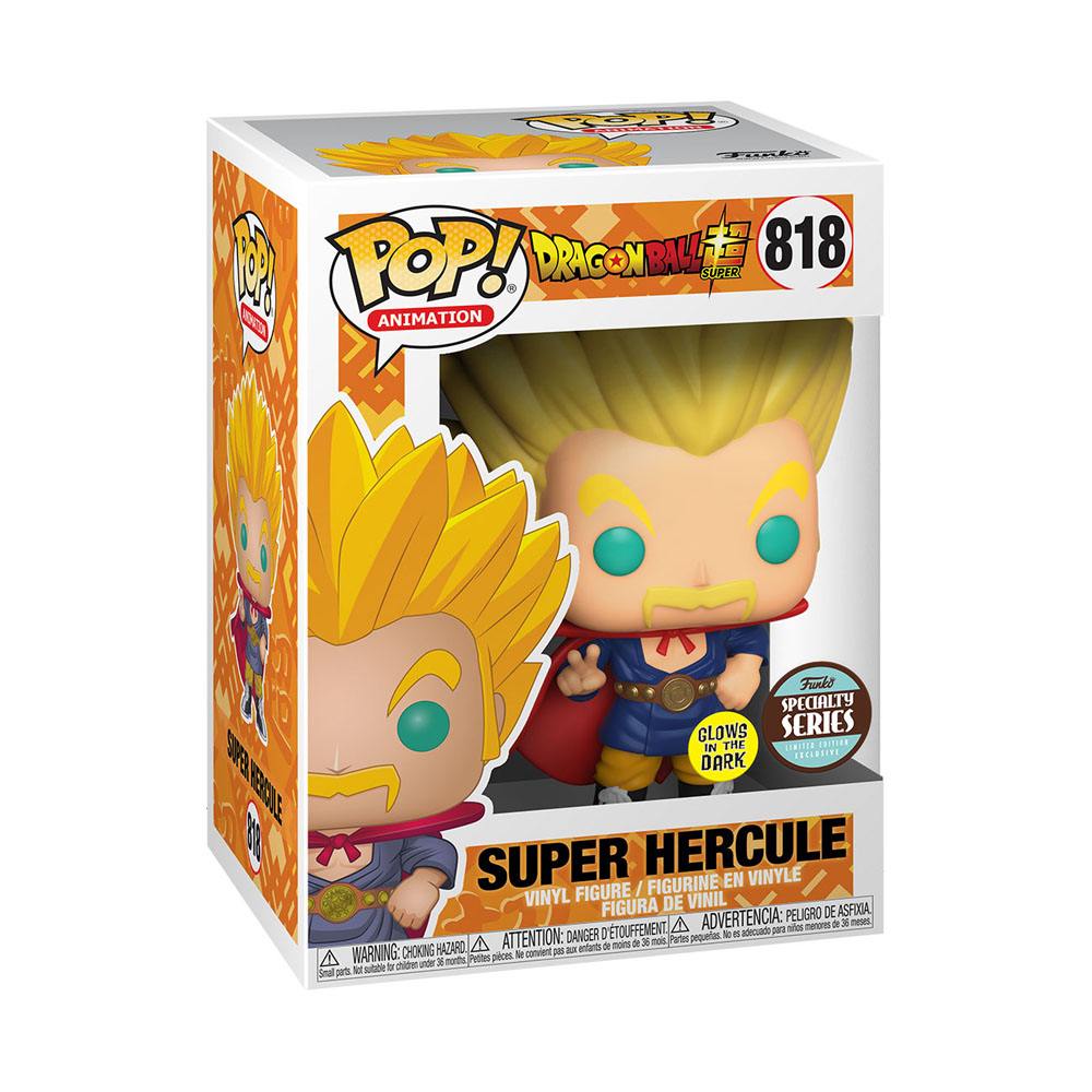 Funko POP! Animation - Dragon Ball Super: Super Saiyan Hercule (Glow) Specialty Series