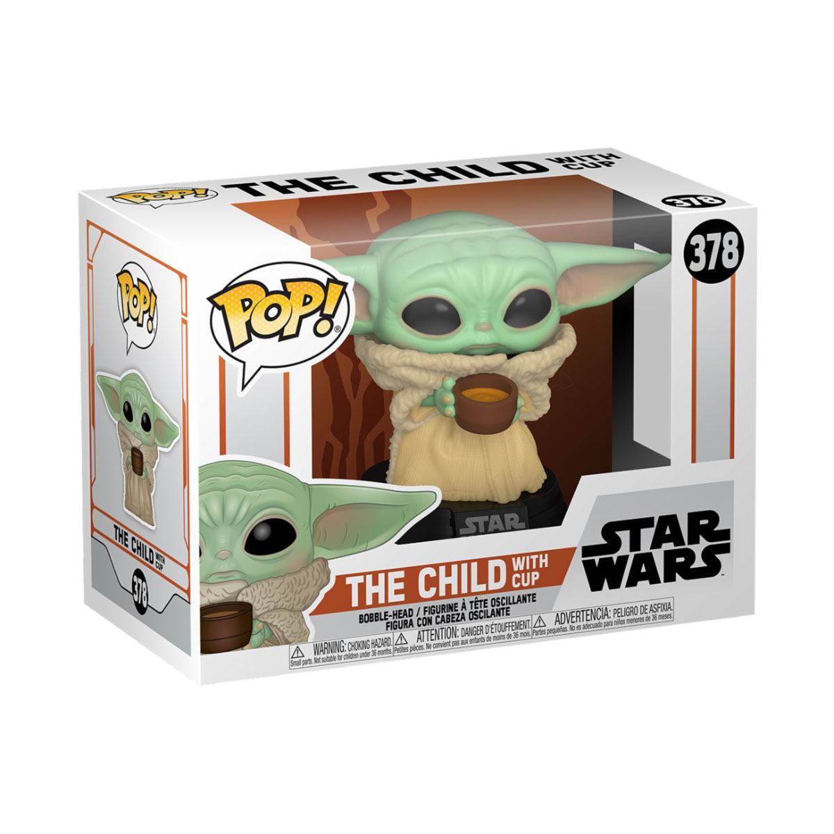 Funko POP! Star Wars The Mandalorian: The Child w/Cup
