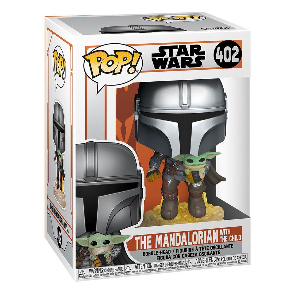 Funko POP! Star Wars - The Mandalorian: Mando Flying w/Jet Pack