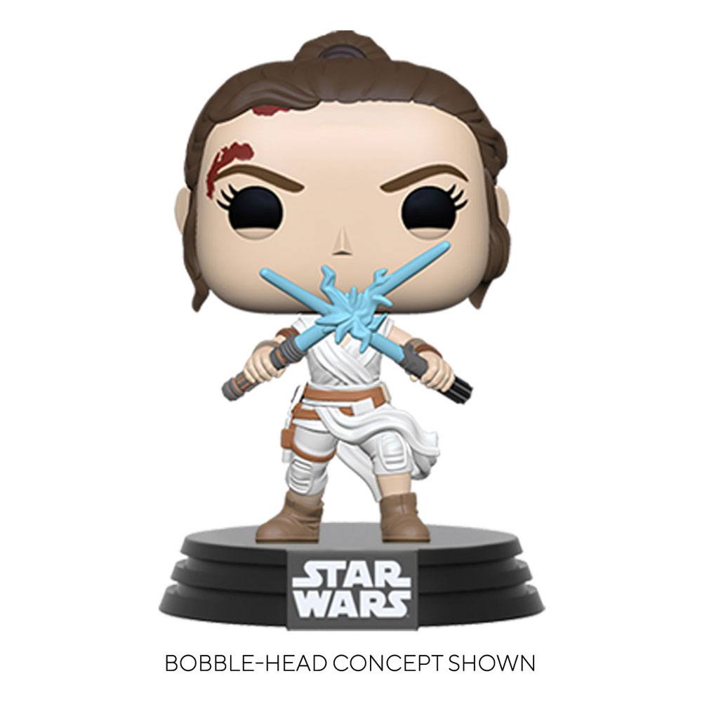 Funko POP! Star Wars - Star Wars Episode IX: Rey w/2 Light Sabers - lootstore.de