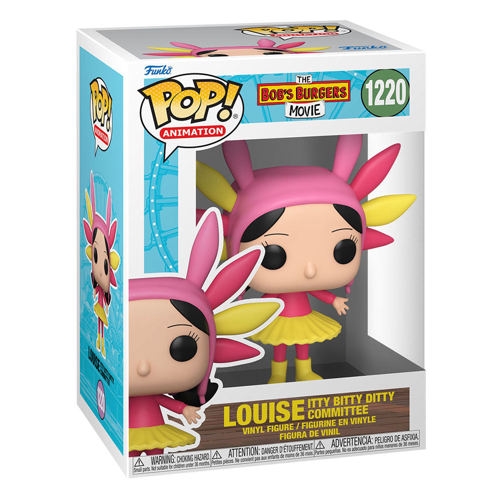 Funko POP! Animation - Bobs Burgers: Louise Itty Bitty Ditty Committee - lootstore.de