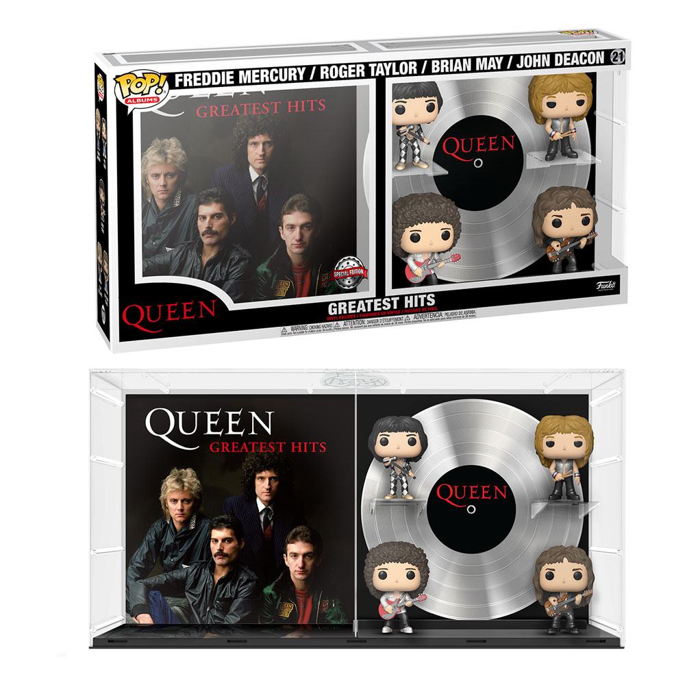 Funko POP! Rocks - Albums 4er-Pack: Queen Greatest Hits - lootstore.de