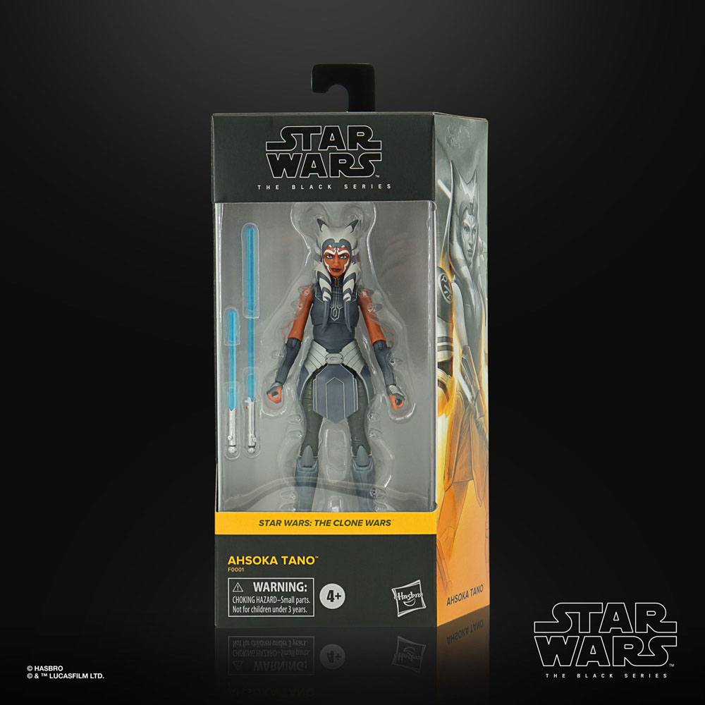 Hasbro - Star Wars The Clone Wars Black Series: Actionfigur 2020 Ahsoka Walmart Excl