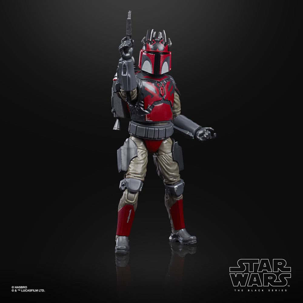 Hasbro - Star Wars The Clone Wars Black Series: Actionfigur 2020 Mandalorian Super Commando Walmart Excl