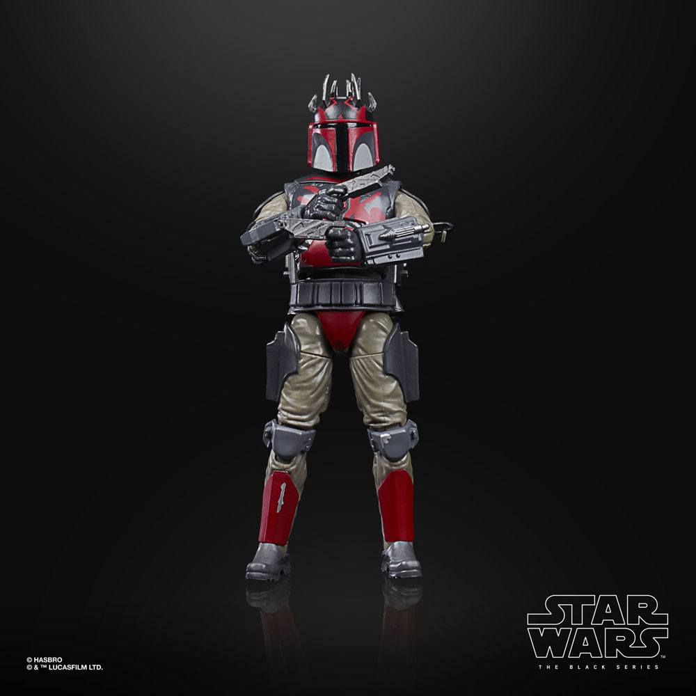 Hasbro - Star Wars The Clone Wars Black Series: Actionfigur 2020 Mandalorian Super Commando Walmart Excl