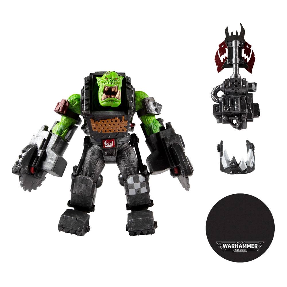 McFarlane - Warhammer 40k Actionfigur: Ork Meganob with Buzzsaw